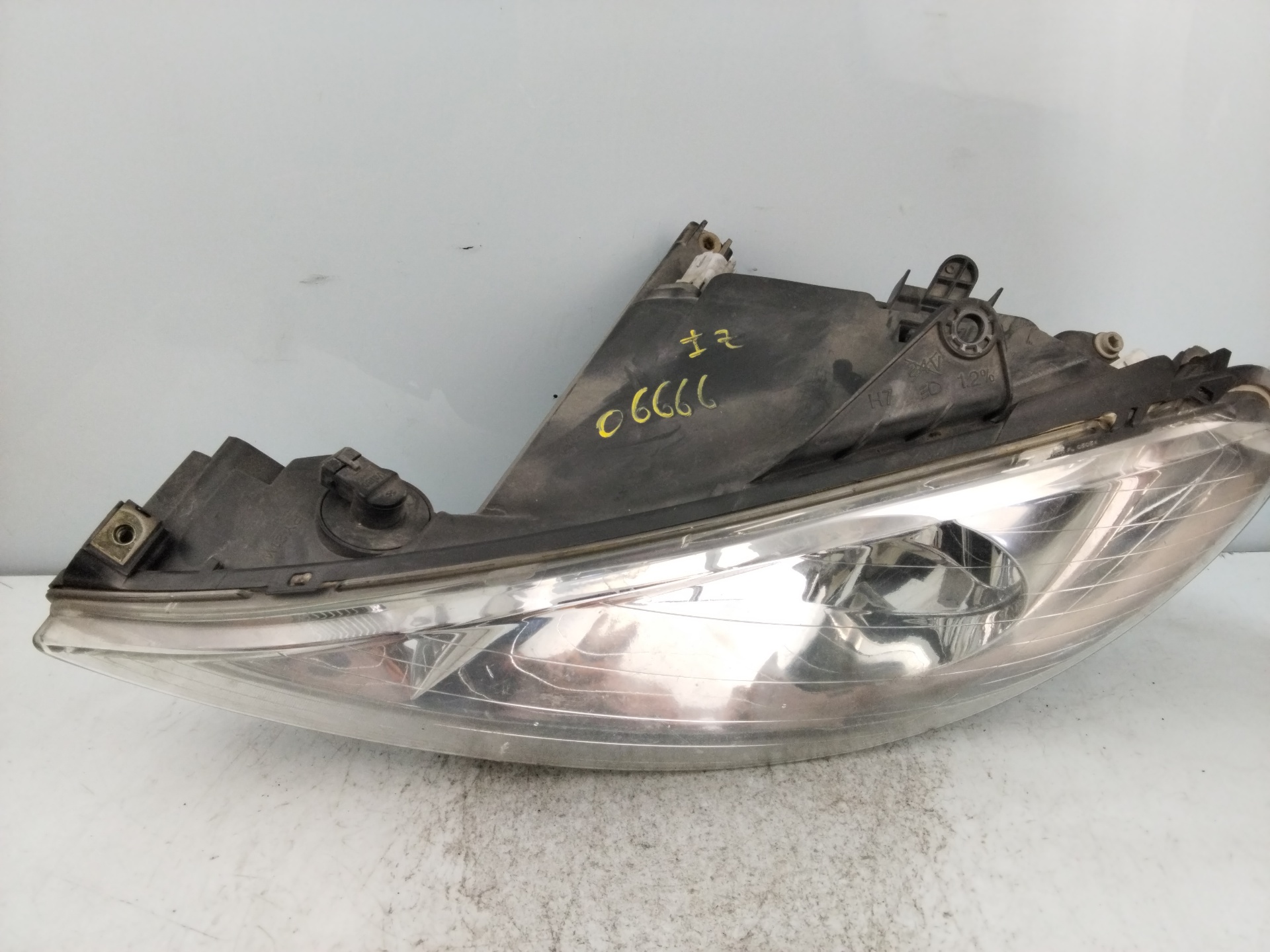 RENAULT 206 1 generation (1998-2009) Front Left Headlight 9628666880 25332676