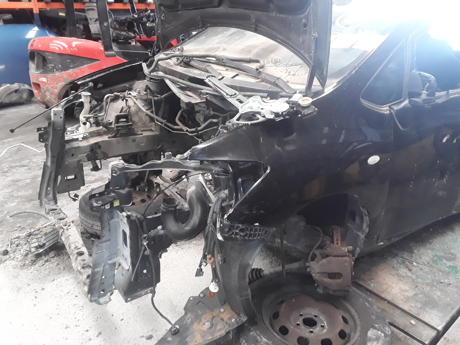 TOYOTA Auris 1 generation (2006-2012) Bal első ajtó zárja A046693 25191104