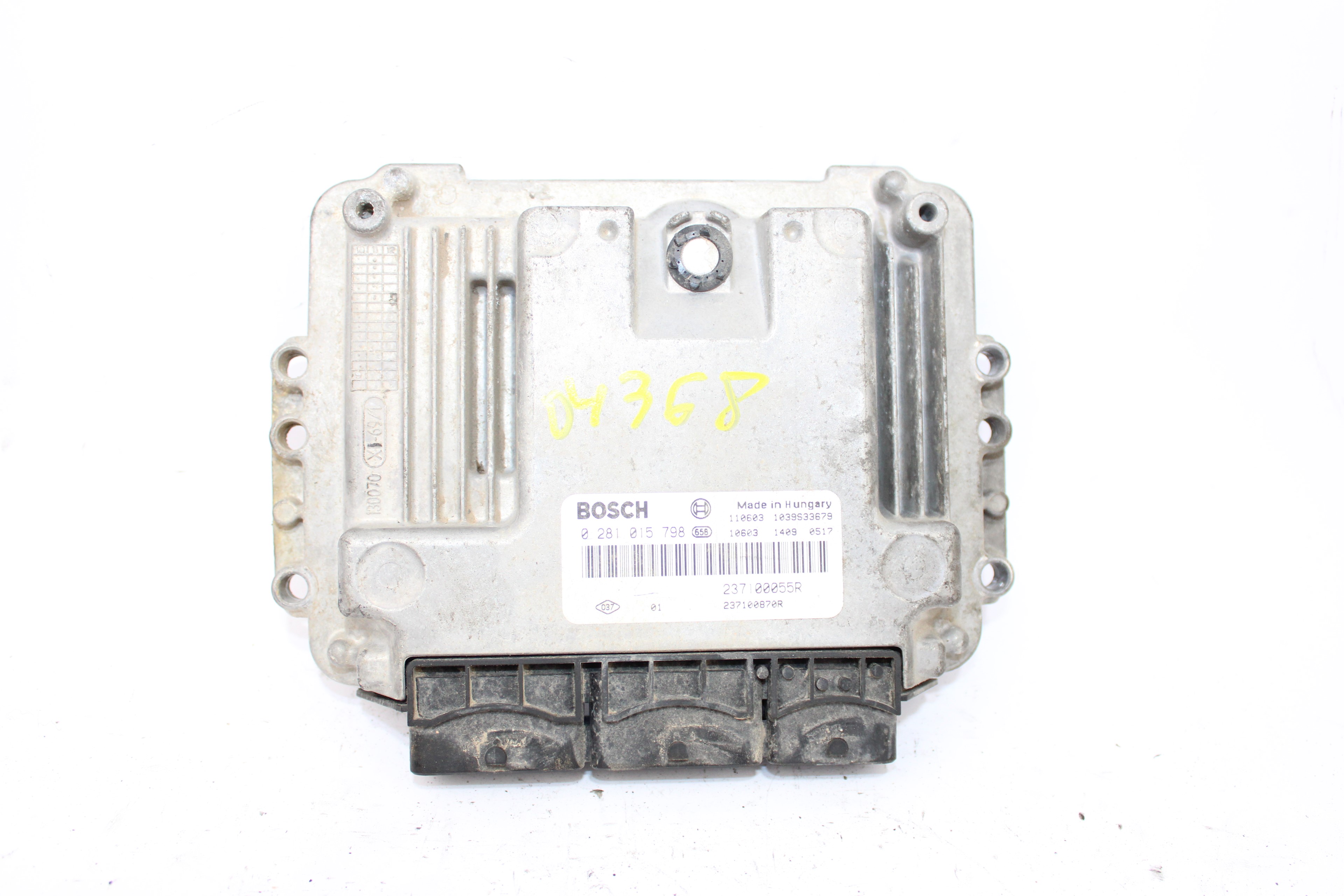 RENAULT Megane 3 generation (2008-2020) Engine Control Unit ECU 0281015798 25167143