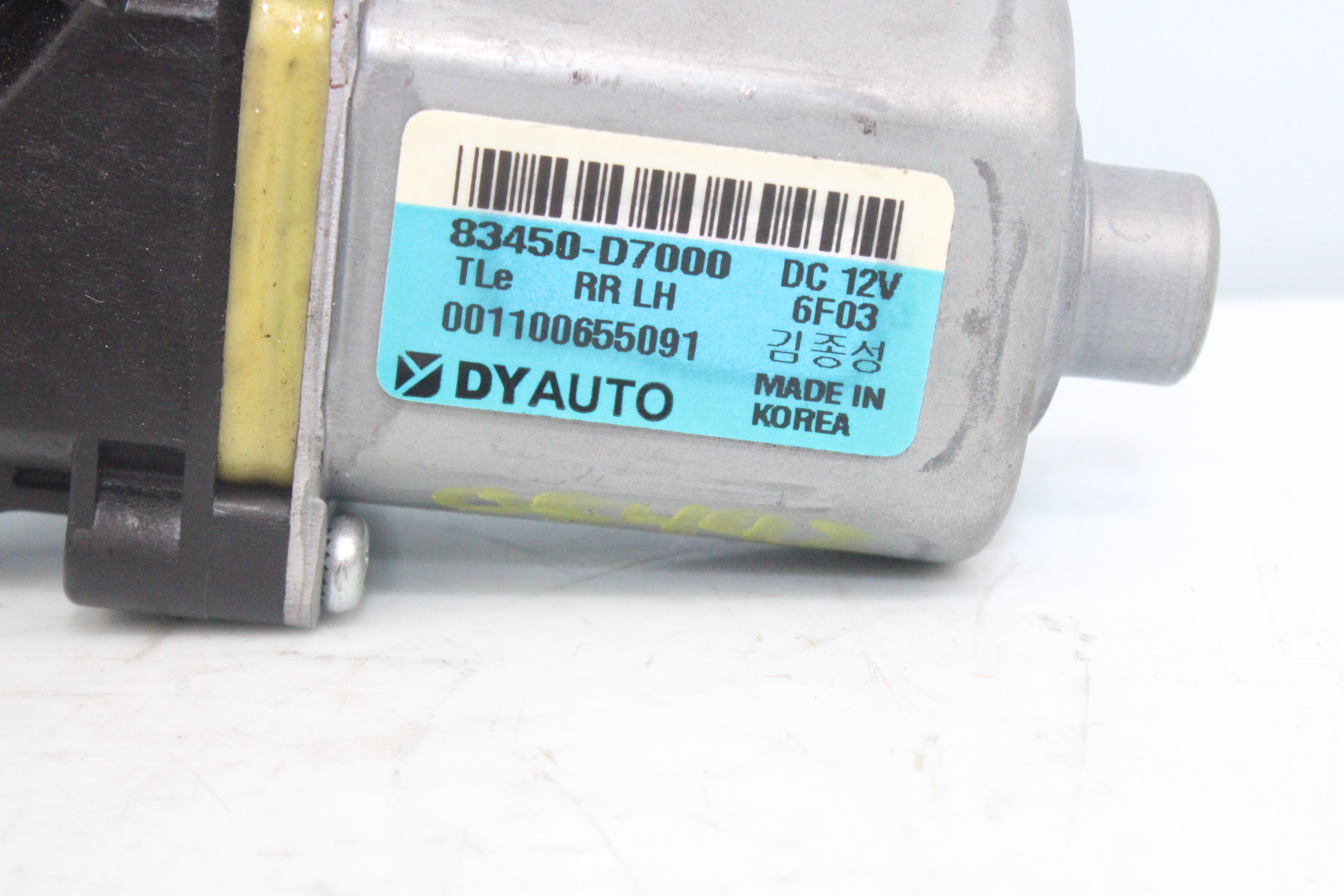 HYUNDAI Tucson 3 generation (2015-2021) Rear Left Door Window Control Motor 83450D7000 25177278