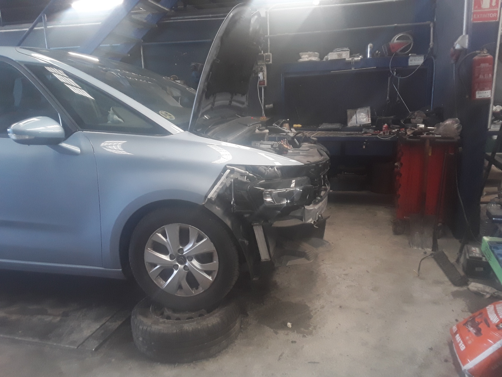 CITROËN C4 Picasso 2 generation (2013-2018) Jobb hátsó belső nyitófogantyú 9800099680 25182005