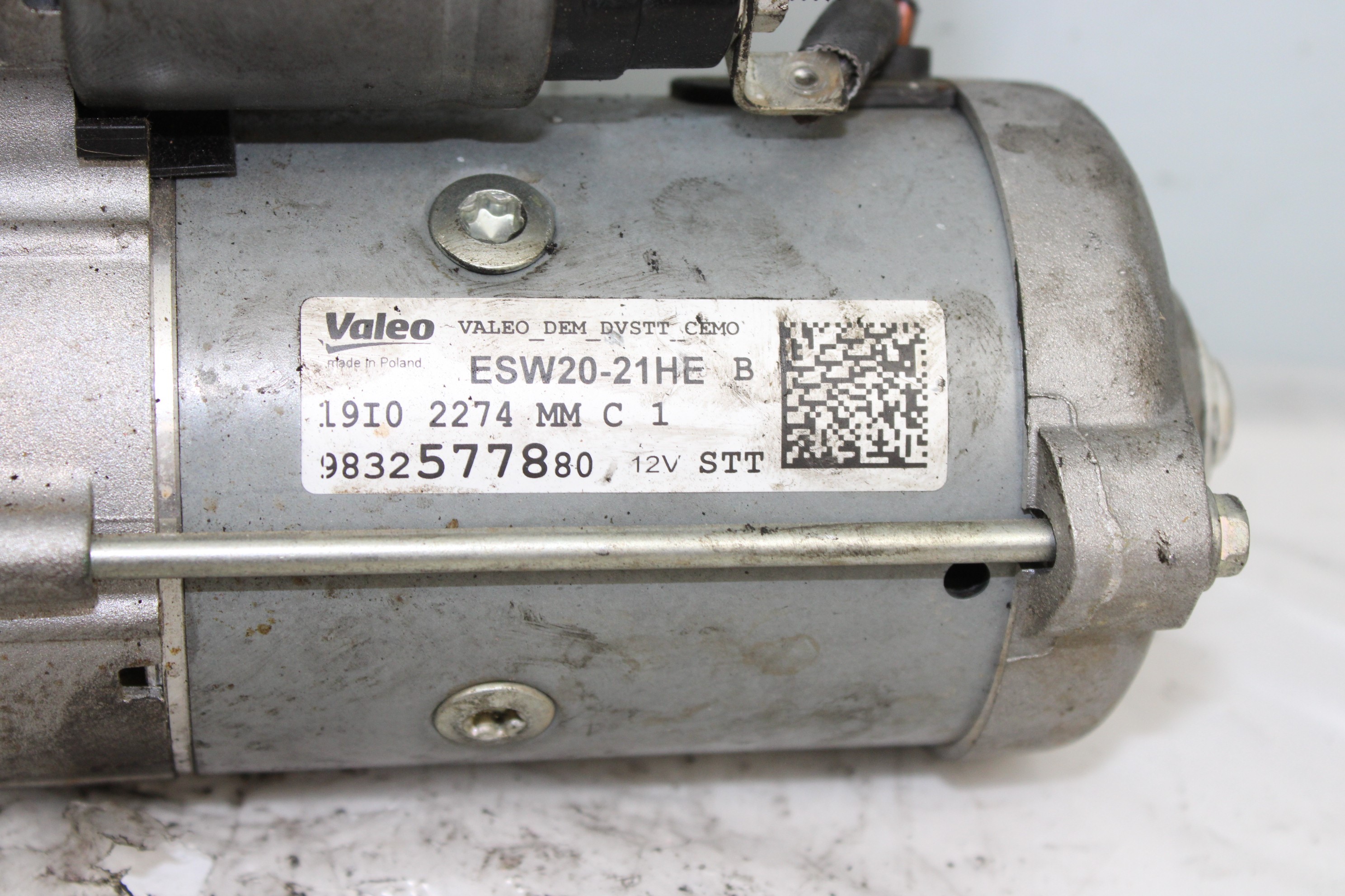 CITROËN C4 Cactus 1 generation (2014-2024) Starter auto 9832577880 25266133