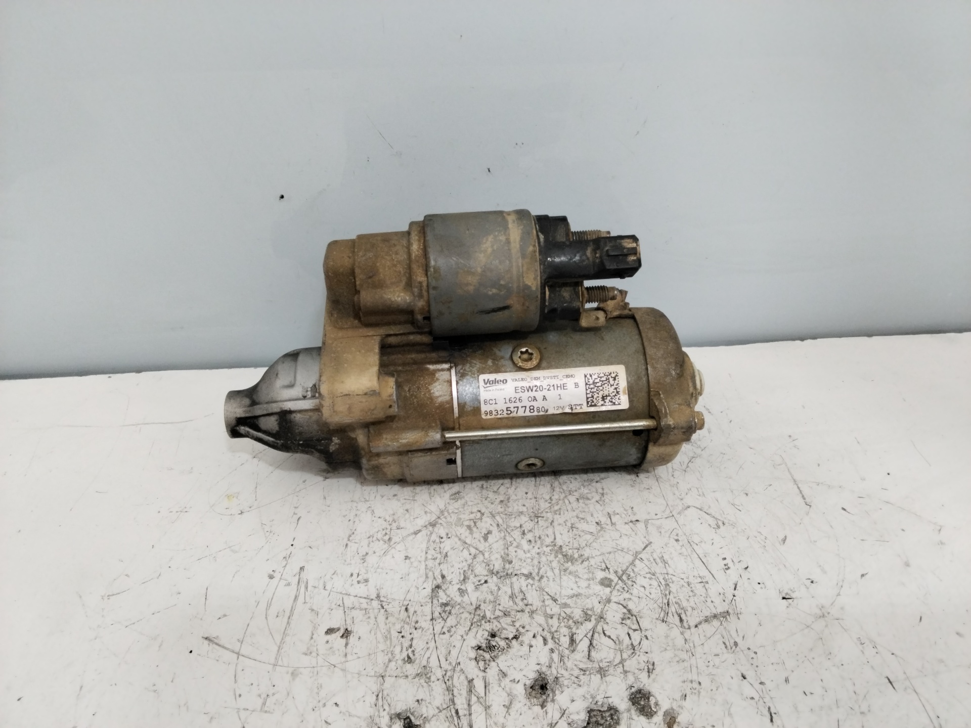 PEUGEOT Expert 3 generation (2017-2023) Starter auto 9832577880 26032148