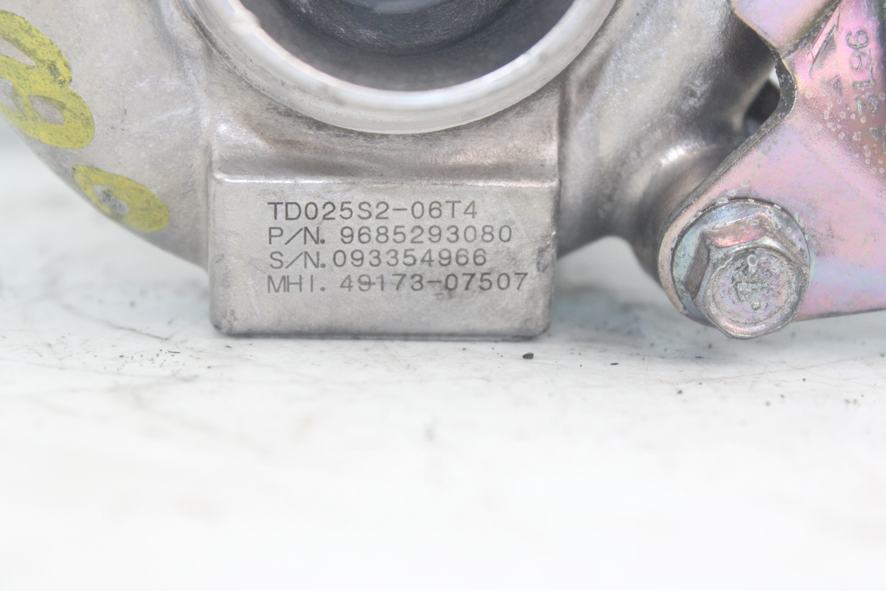 CITROËN C4 1 generation (2004-2011) Turbocharger 9685293080 24063946