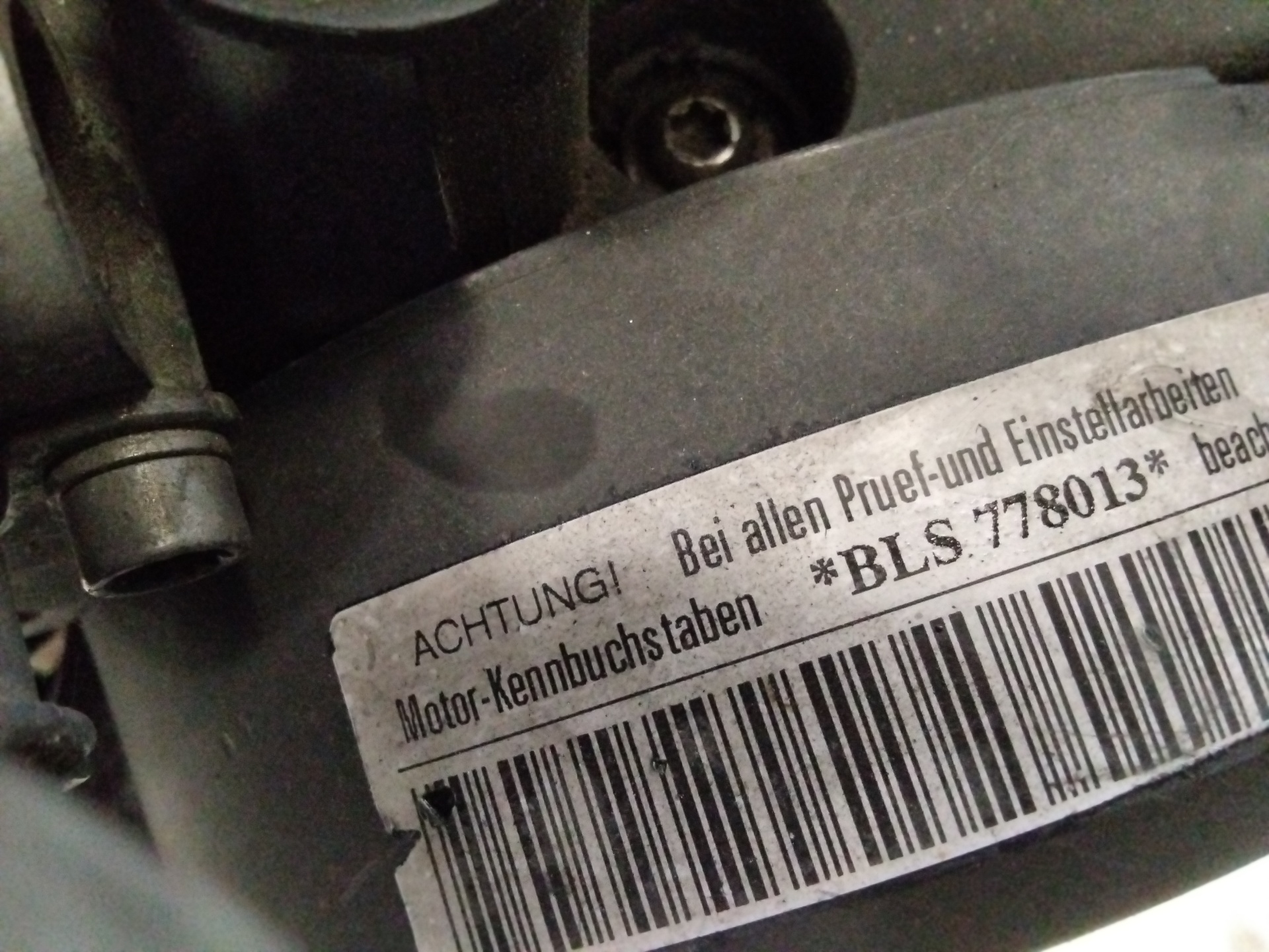 SEAT Ibiza 3 generation (2002-2008) Moteur BLS 25188638