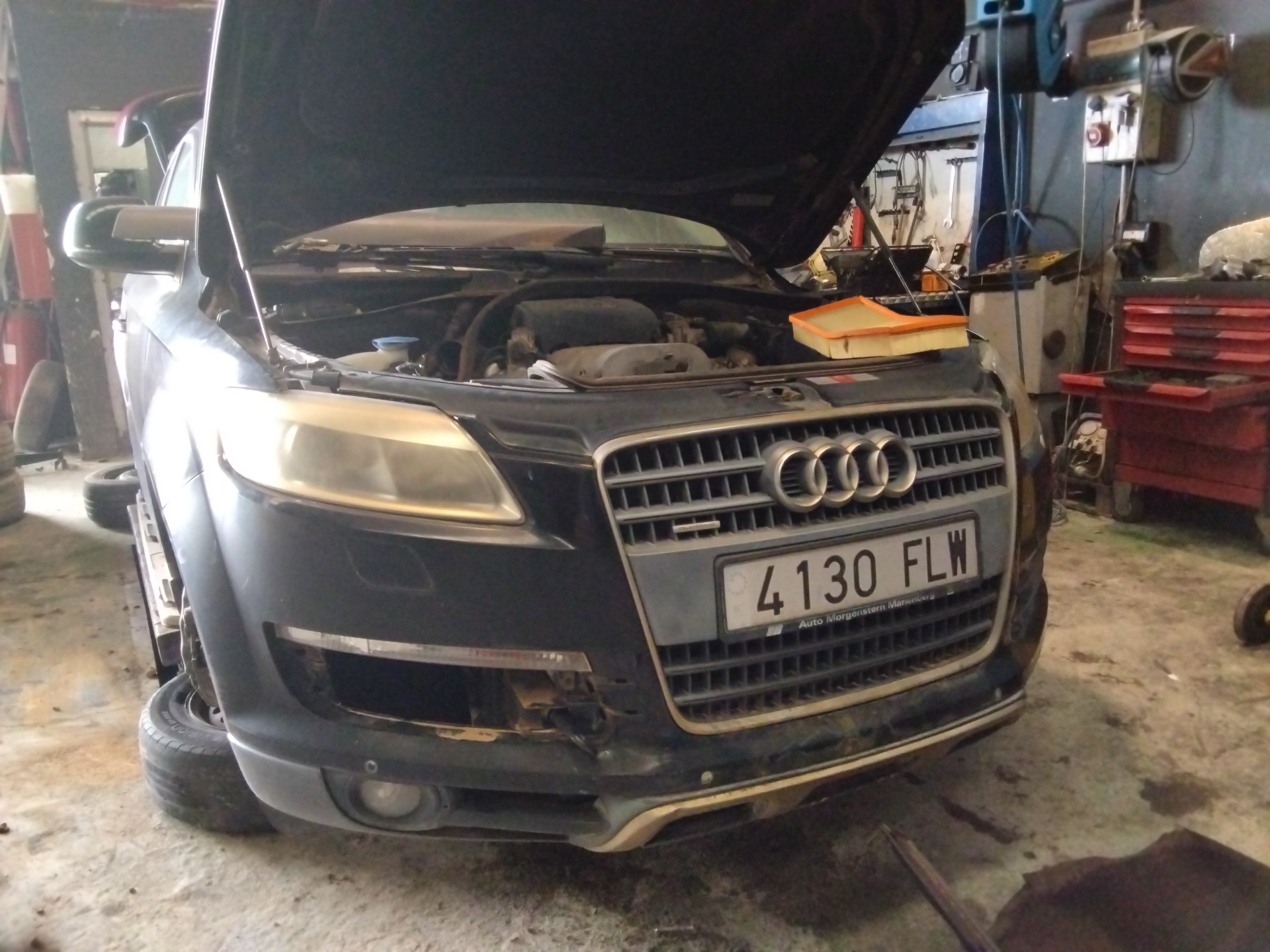 AUDI Q7 4L (2005-2015) Forreste højre dør NOTIENEREF 23886789