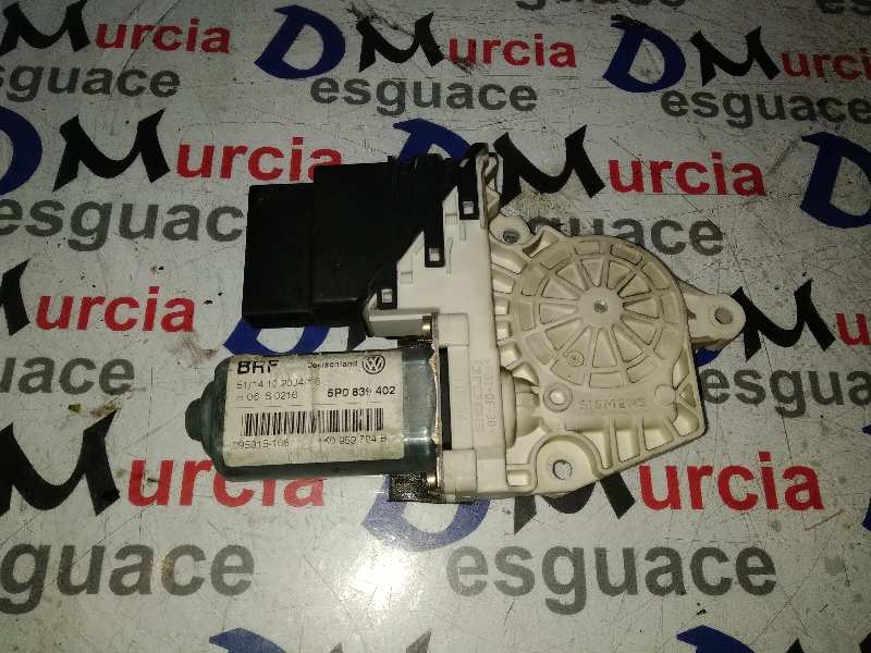 SEAT Toledo 3 generation (2004-2010) Rear Right Door Window Control Motor 5P0839402 18856593