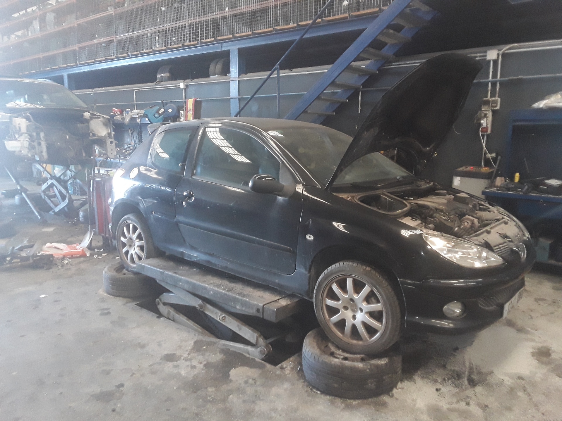 PEUGEOT 206 1 generation (1998-2009) Зеркало передней правой двери E11015816 23795867