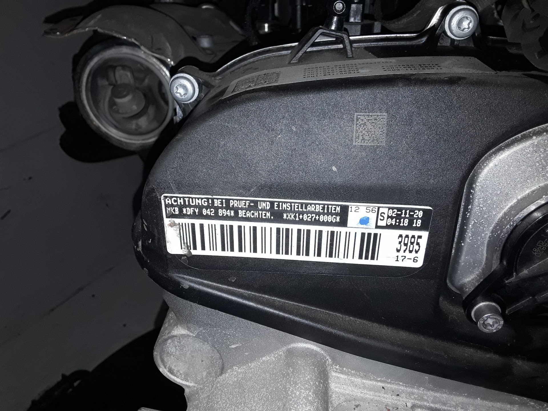 SEAT Alhambra 2 generation (2010-2021) Motor DFY 25179989