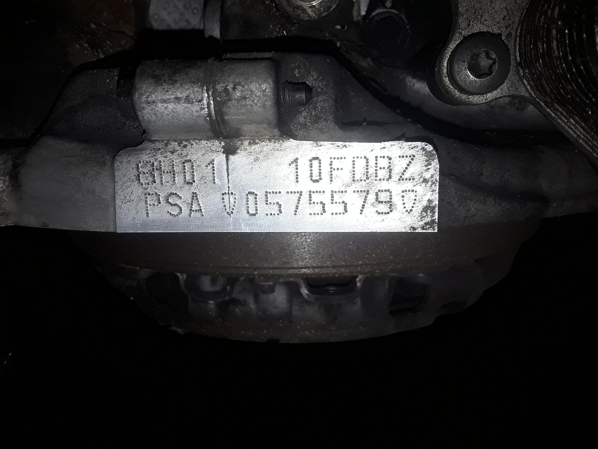 CITROËN C3 2 generation (2009-2016) Motor 8H01 19344793