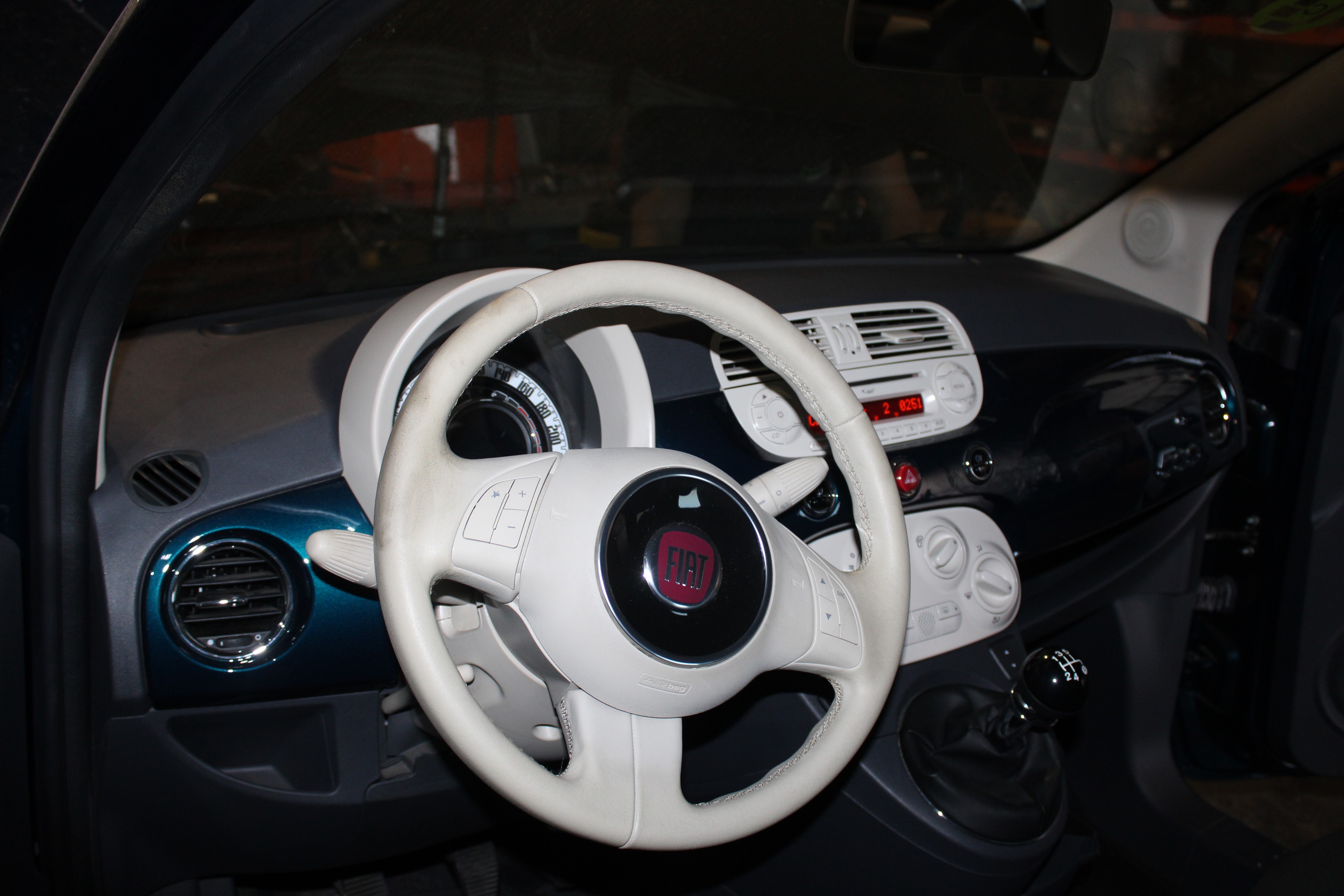 FIAT 500 2 generation (2008-2024) Steering Wheel Slip Ring Squib 07354724640 25161310