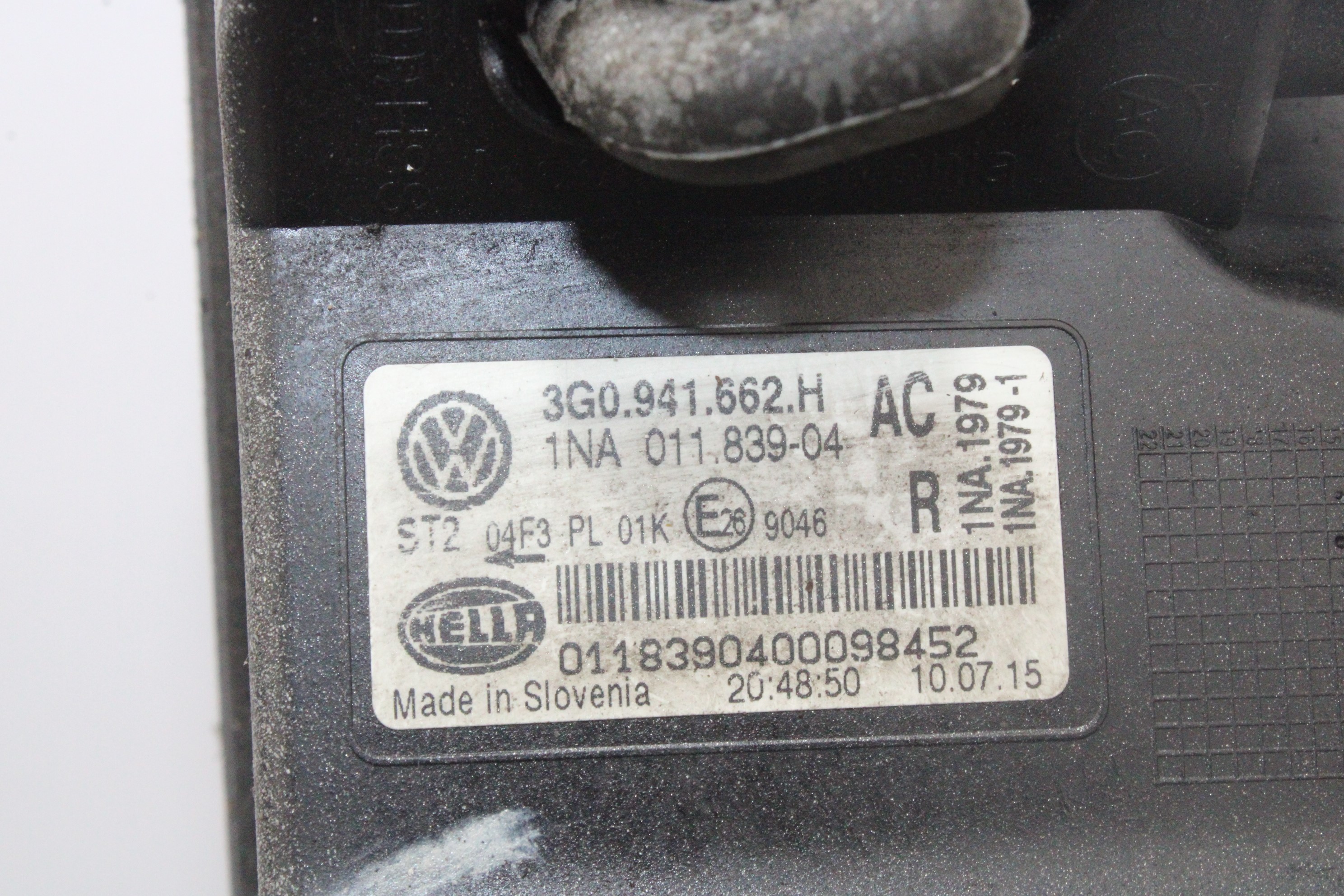 VOLKSWAGEN Passat B8 (2014-2023) Feu antibrouillard avant droit 3G0941662H 23718667