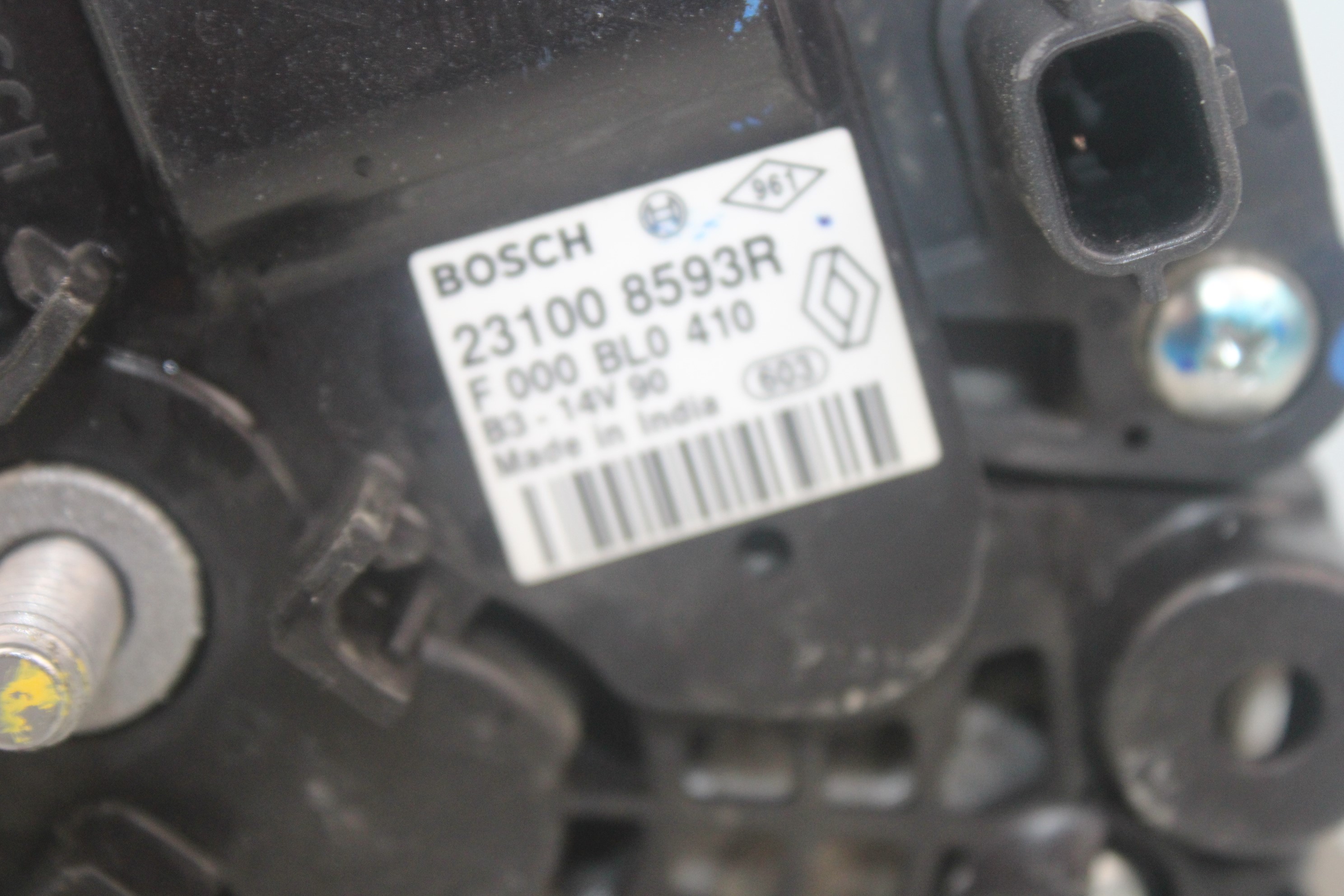 DACIA Sandero 1 generation (2008-2012) Генератор 231008593R 25101583