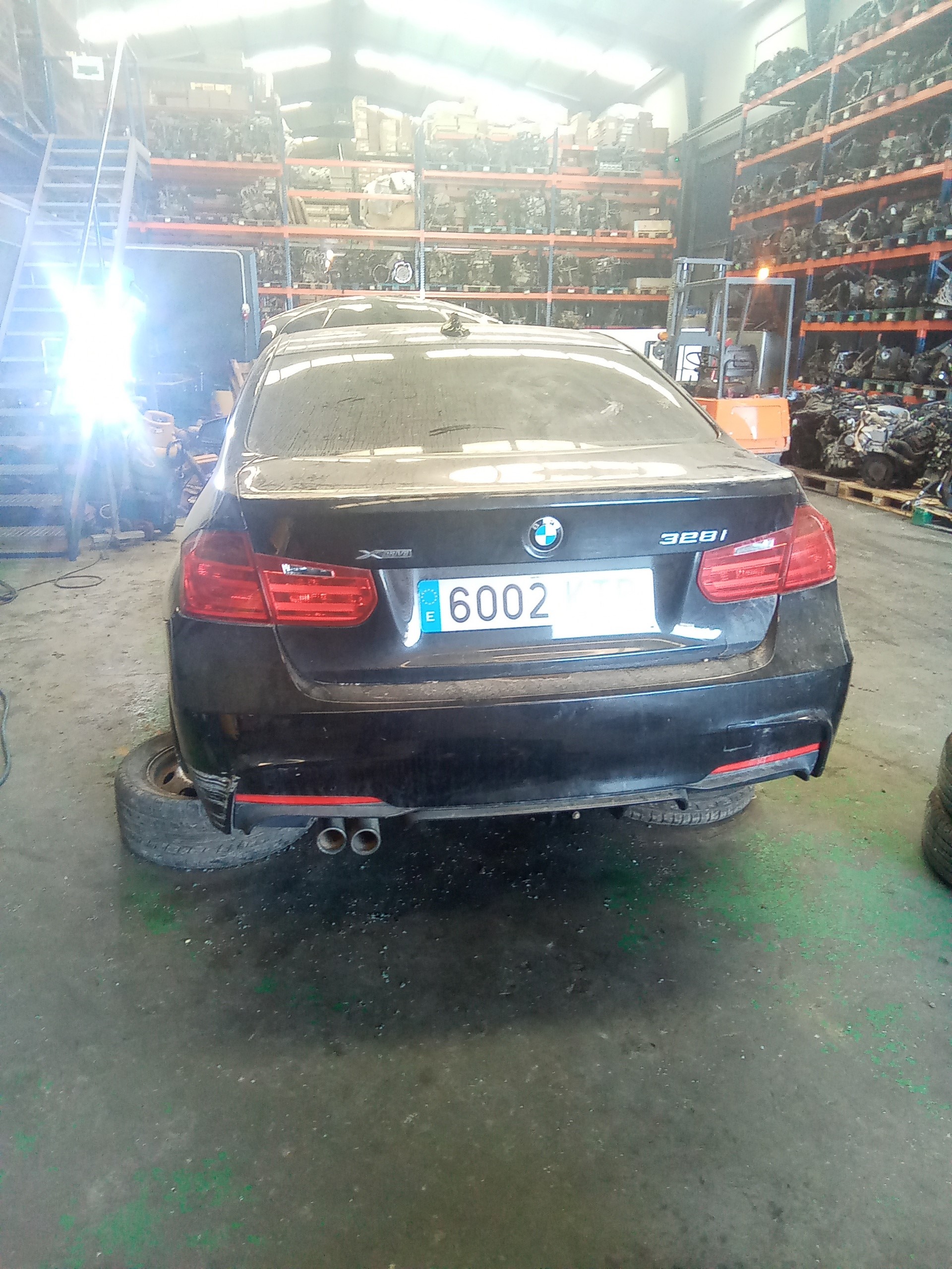 BMW 3 Series F30/F31 (2011-2020) Priekšējo kreiso durvju logu pacēlājs 725982312 23710766