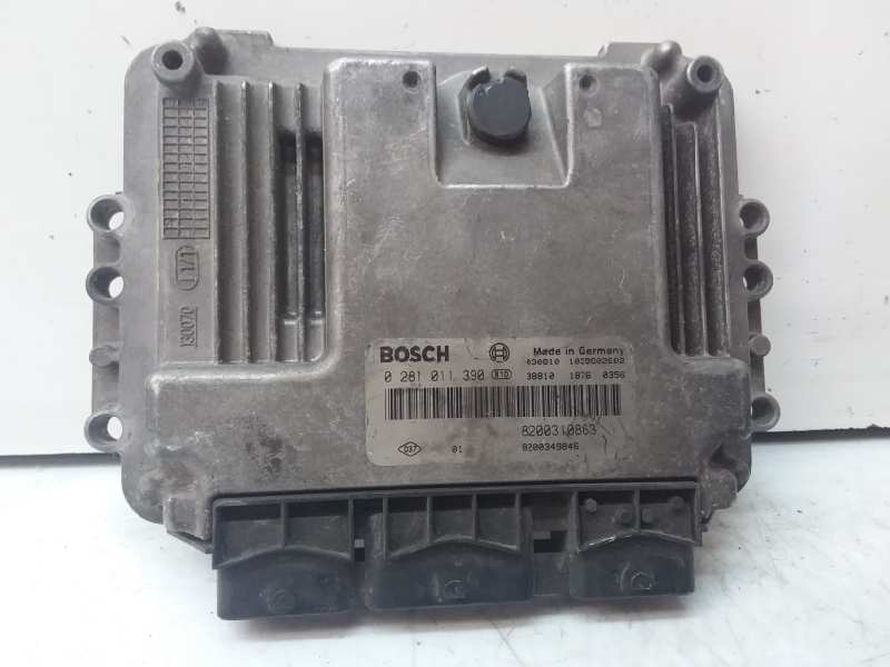 RENAULT Megane 2 generation (2002-2012) Engine Control Unit ECU 0281011390, 8200310863 19165104