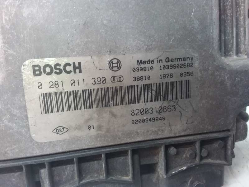 RENAULT Megane 2 generation (2002-2012) Engine Control Unit ECU 0281011390,8200310863 19165104