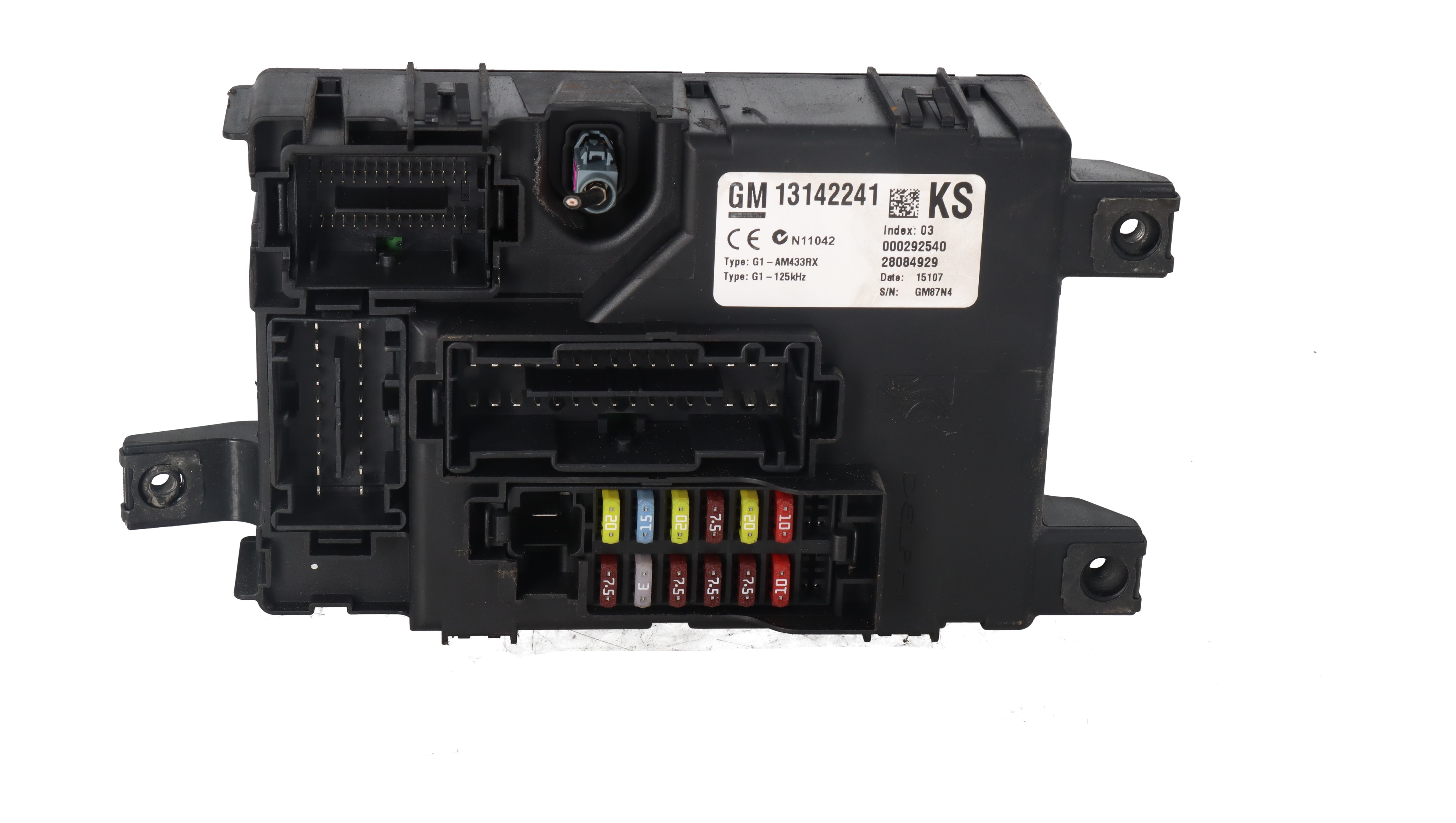 Caja de relés / fusibles Z13DTJ,A13DTC,Z13DTH 13142241 de Opel Corsa d (s07) 2011-2014 - pieza usada