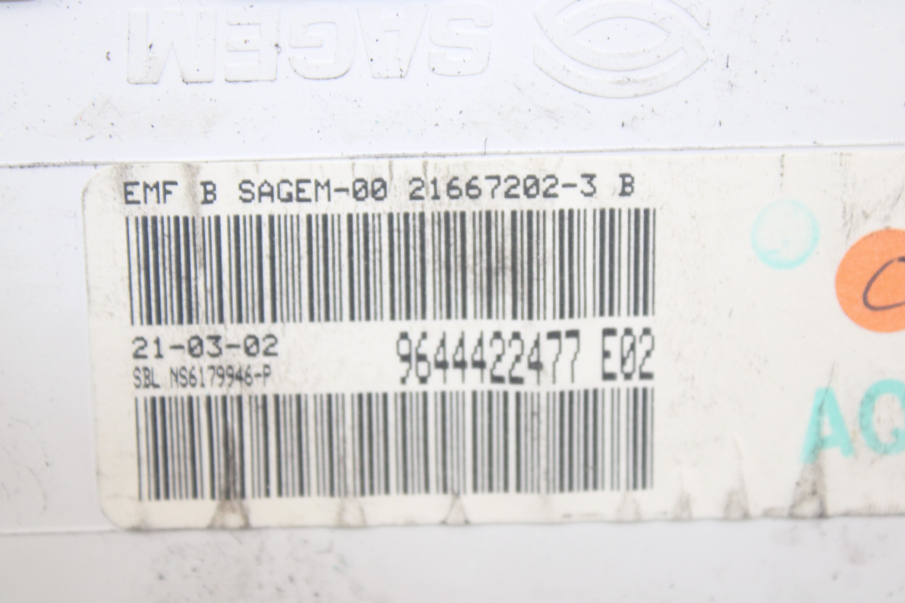 BMW C5 1 generation (2001-2008) Andra interiördelar 9644422477E02 25180851