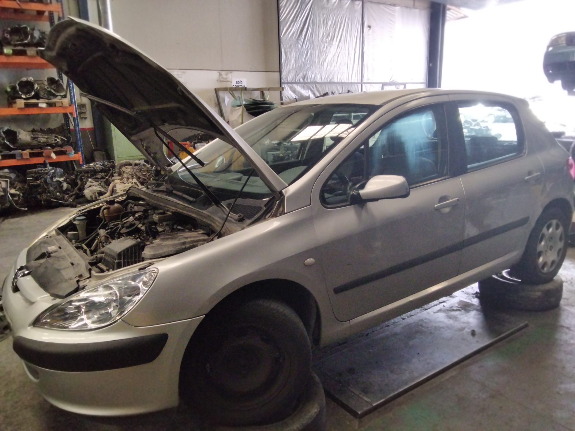 PEUGEOT 307 1 generation (2001-2008) Блок управления двигателем 5WS40133CT 23769592