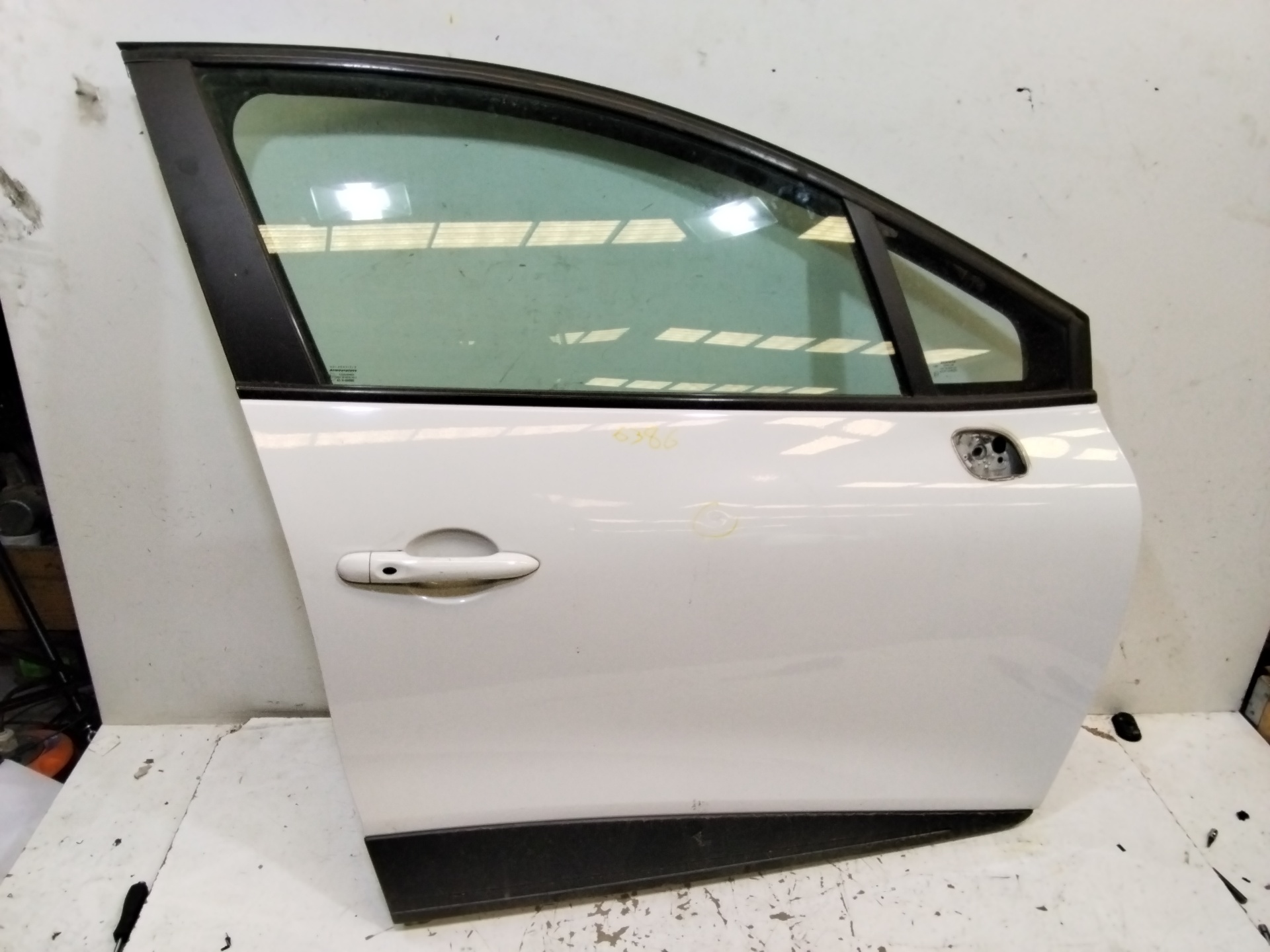 RENAULT Clio 3 generation (2005-2012) Передняя правая дверь NOREF 25190528