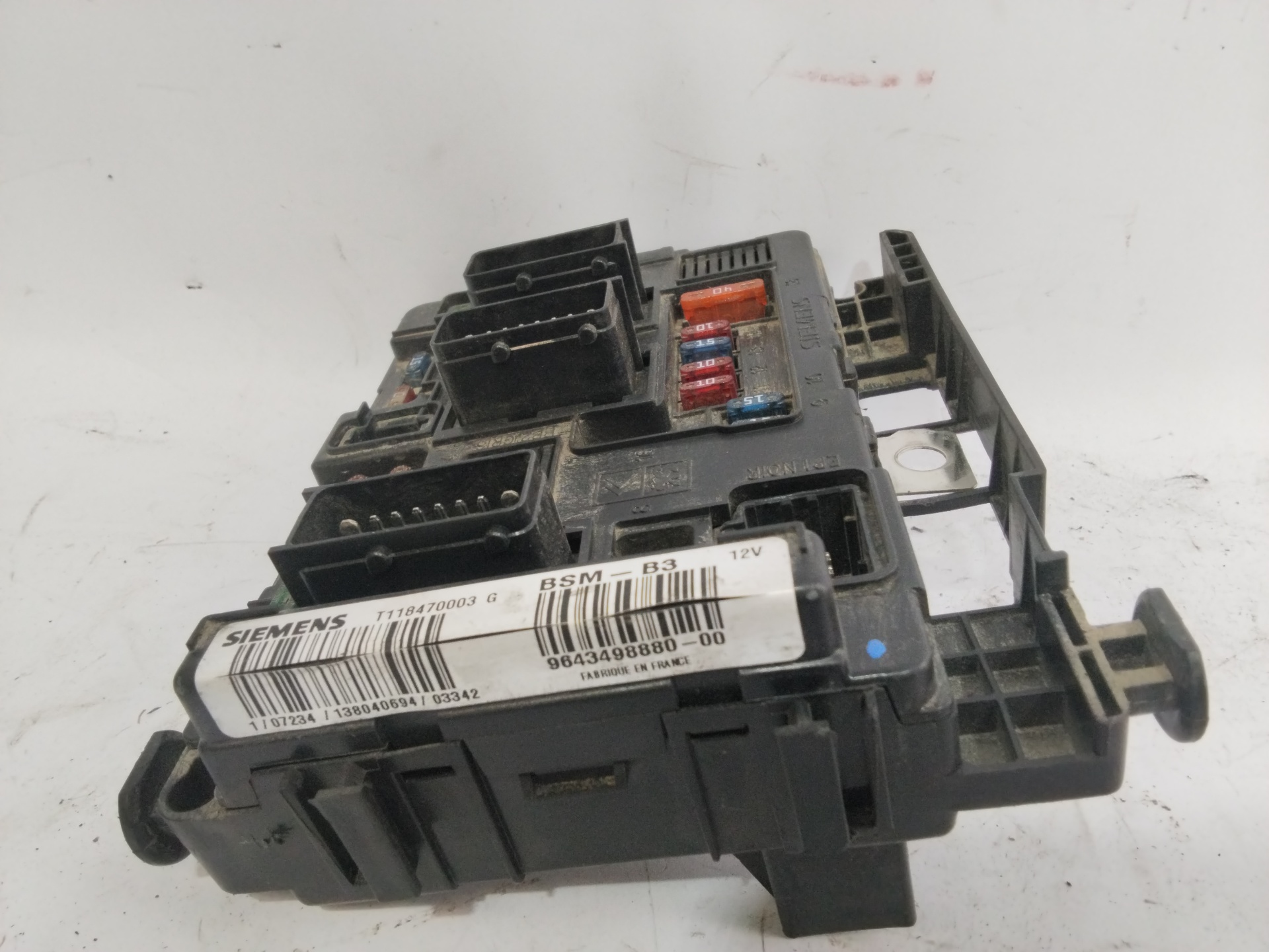 Fuse relay box 964349888000 de Citroen C5 2001-2004 - pieza usada