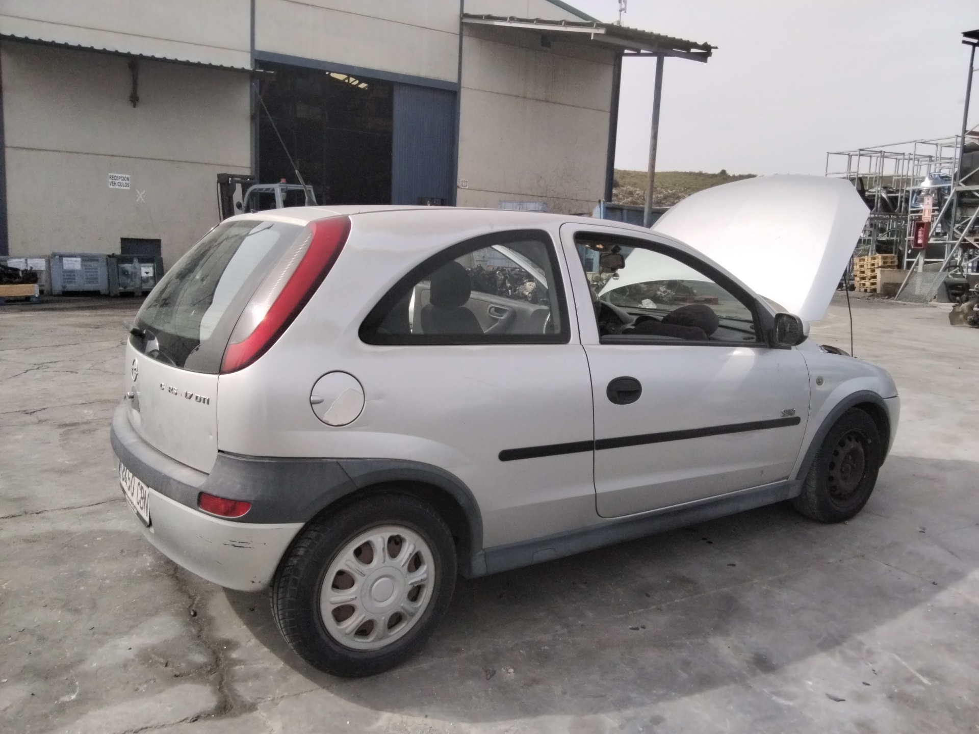 OPEL Corsa C (2000-2006) Шлейф руля 24459850 24062433