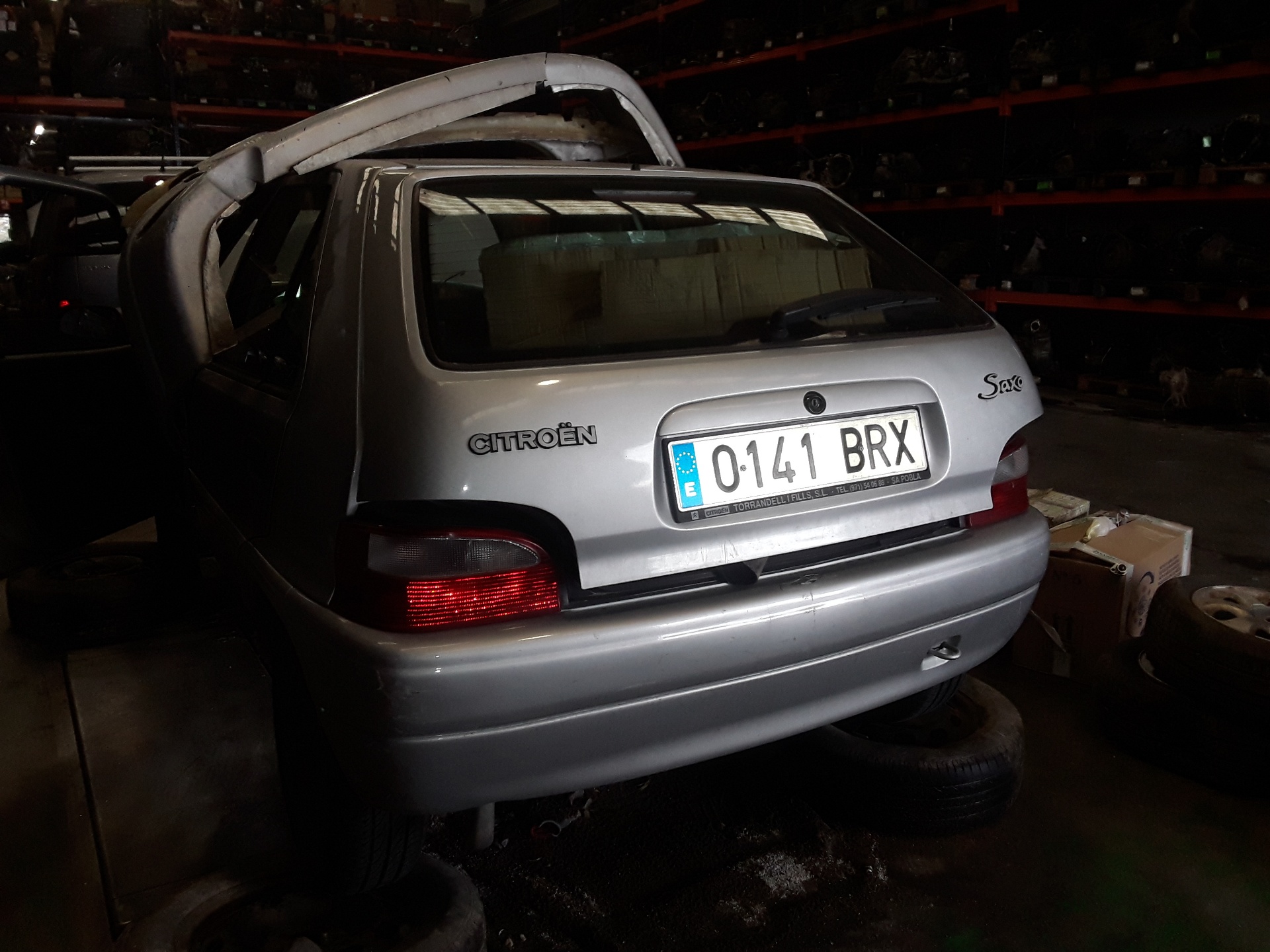 CITROËN Saxo 2 generation (1996-2004) Стеклоподъемник передней левой двери 400671T5 22745529