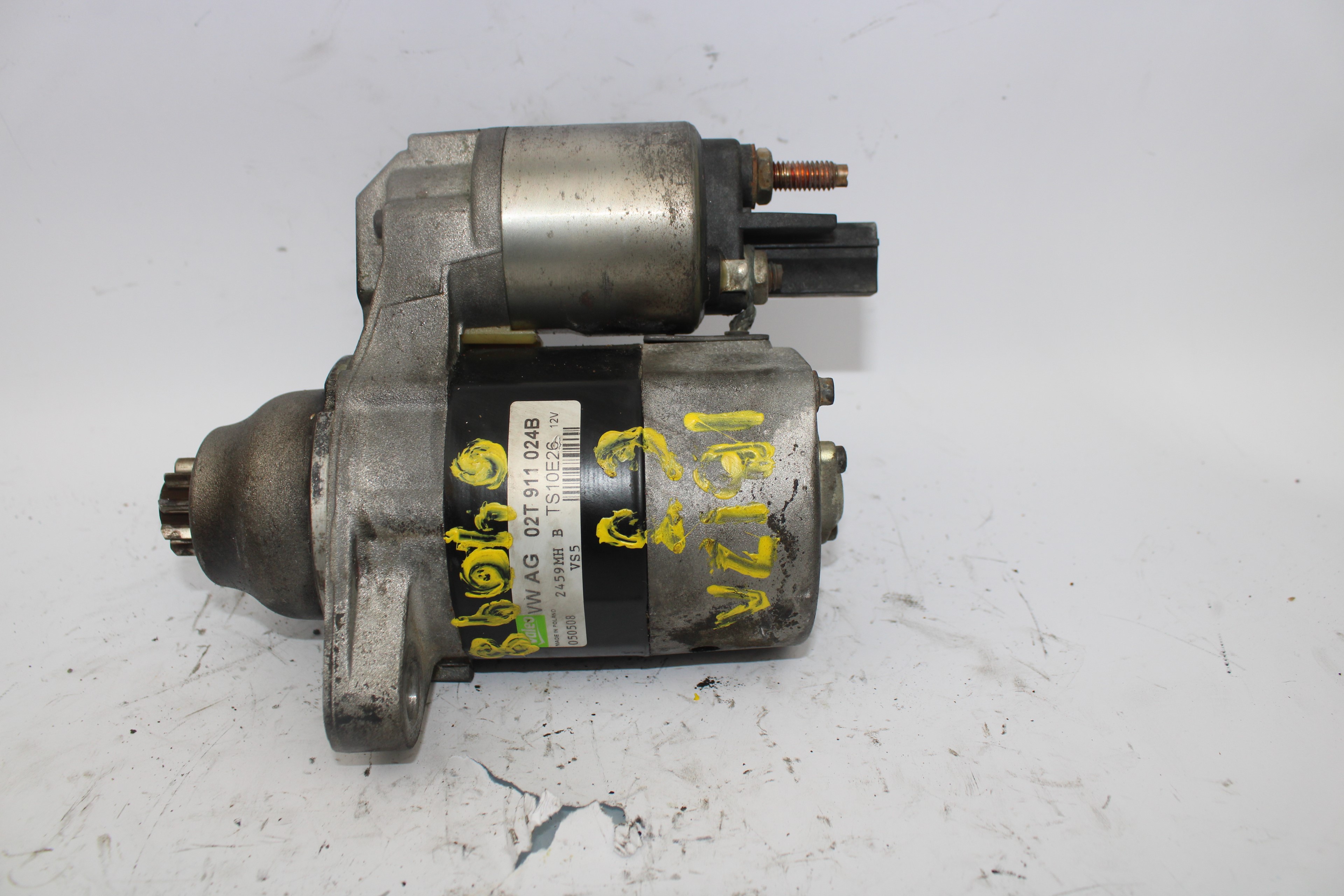 VOLKSWAGEN Polo 5 generation (2009-2017) Starter auto 02T911024B 19338694