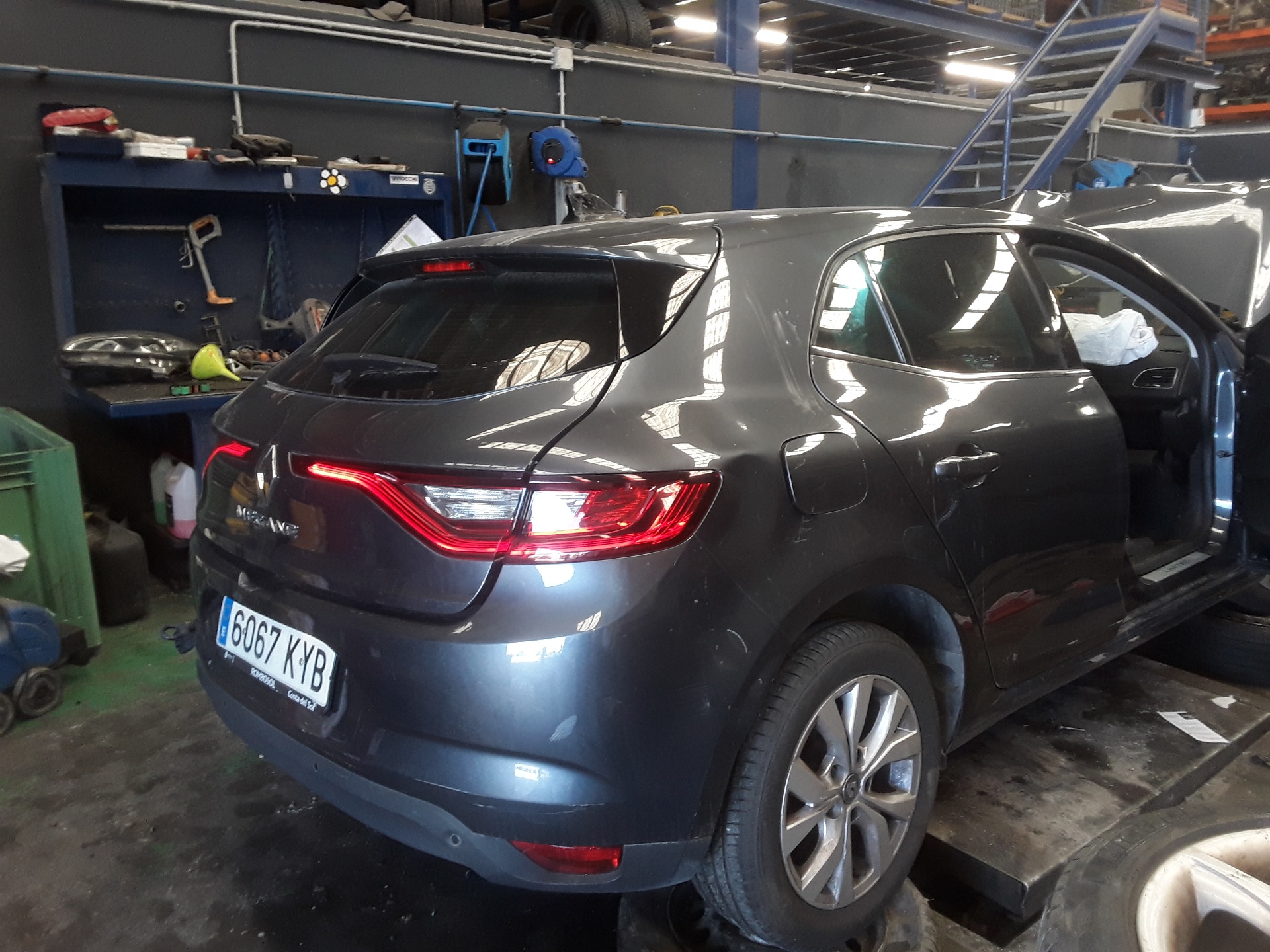 RENAULT Megane 3 generation (2008-2020) Priekšējo labo durvju logu pacelšanas slēdži 809605274R 19373175