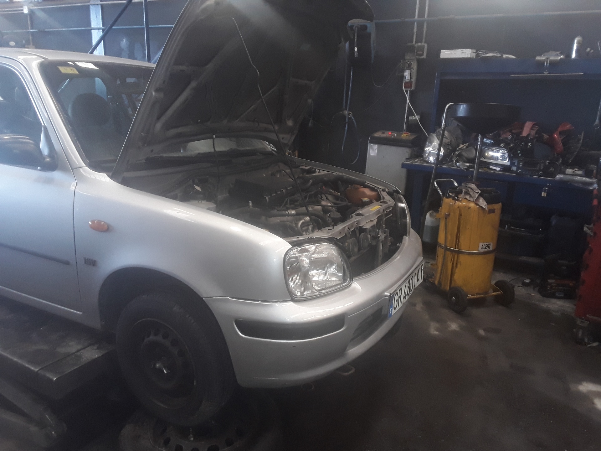 NISSAN Micra K11 (1992-2003) Priekšējais labais amortizators NOTIENEREF 23809403