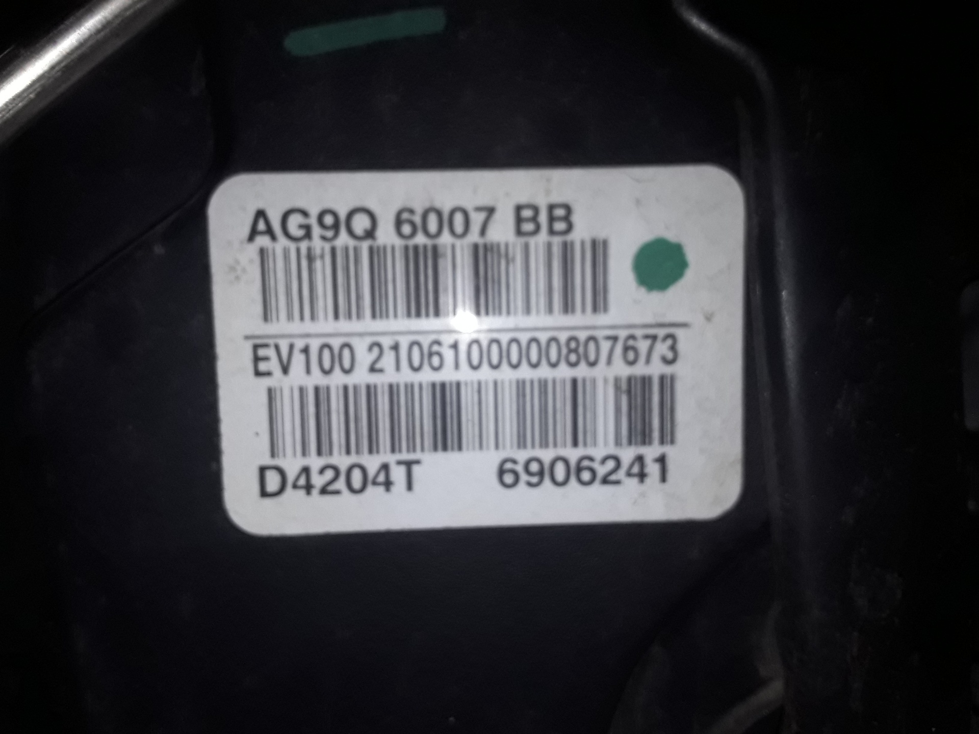 FORD Mondeo 4 generation (2007-2015) Engine D4204T 19334089