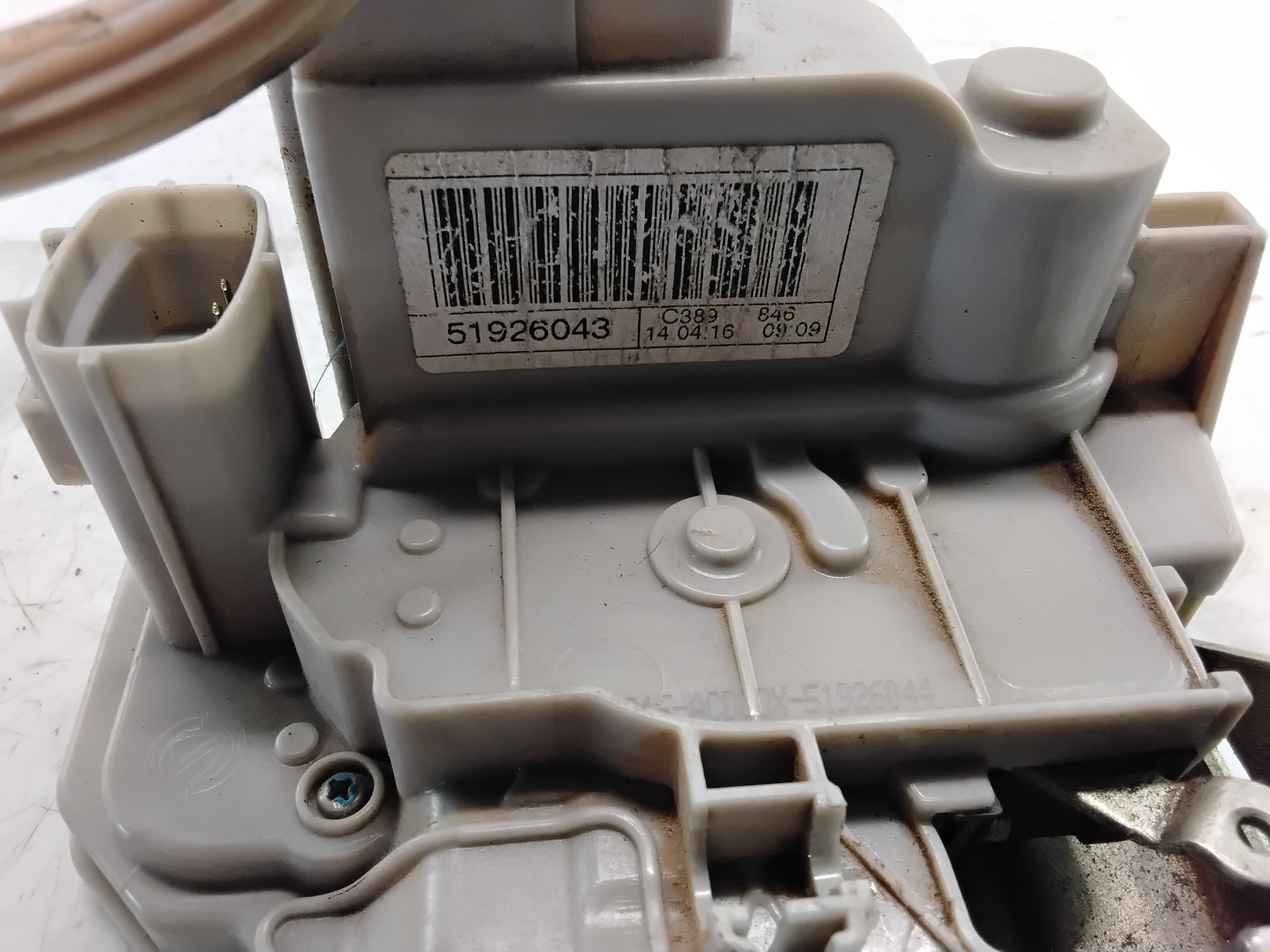 Front lock door rh 199B1000 51926043 de Lancia Ypsilon 2011-2015 - pieza usada