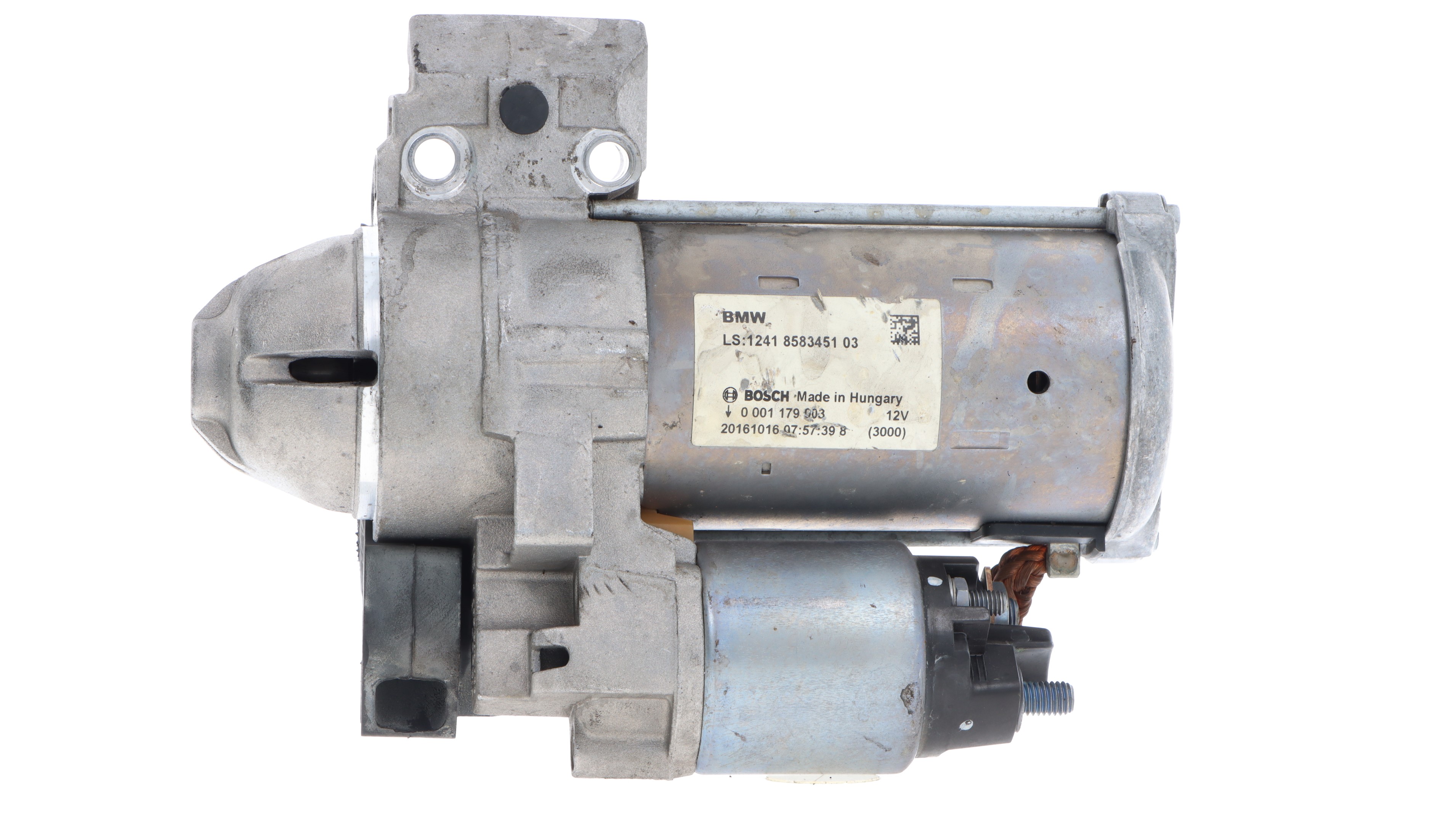 Motor arranque B47D20A 858345103 de Bmw 1 (f20) 2015-2019 con 246000 km