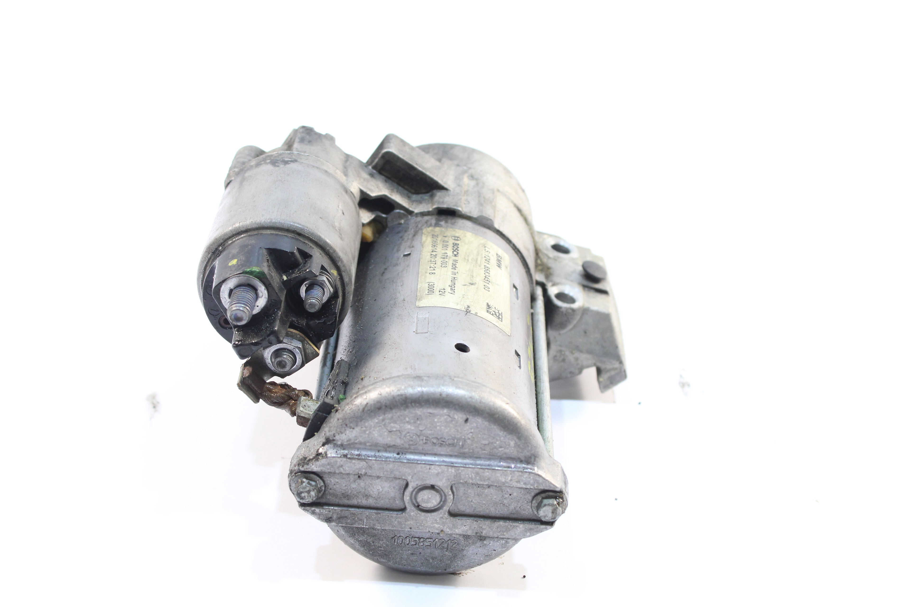 Motor arranque B37D15A 858345103 de Bmw 1 (e87) 2007-2011 116 CV con 202000 km - pieza usada