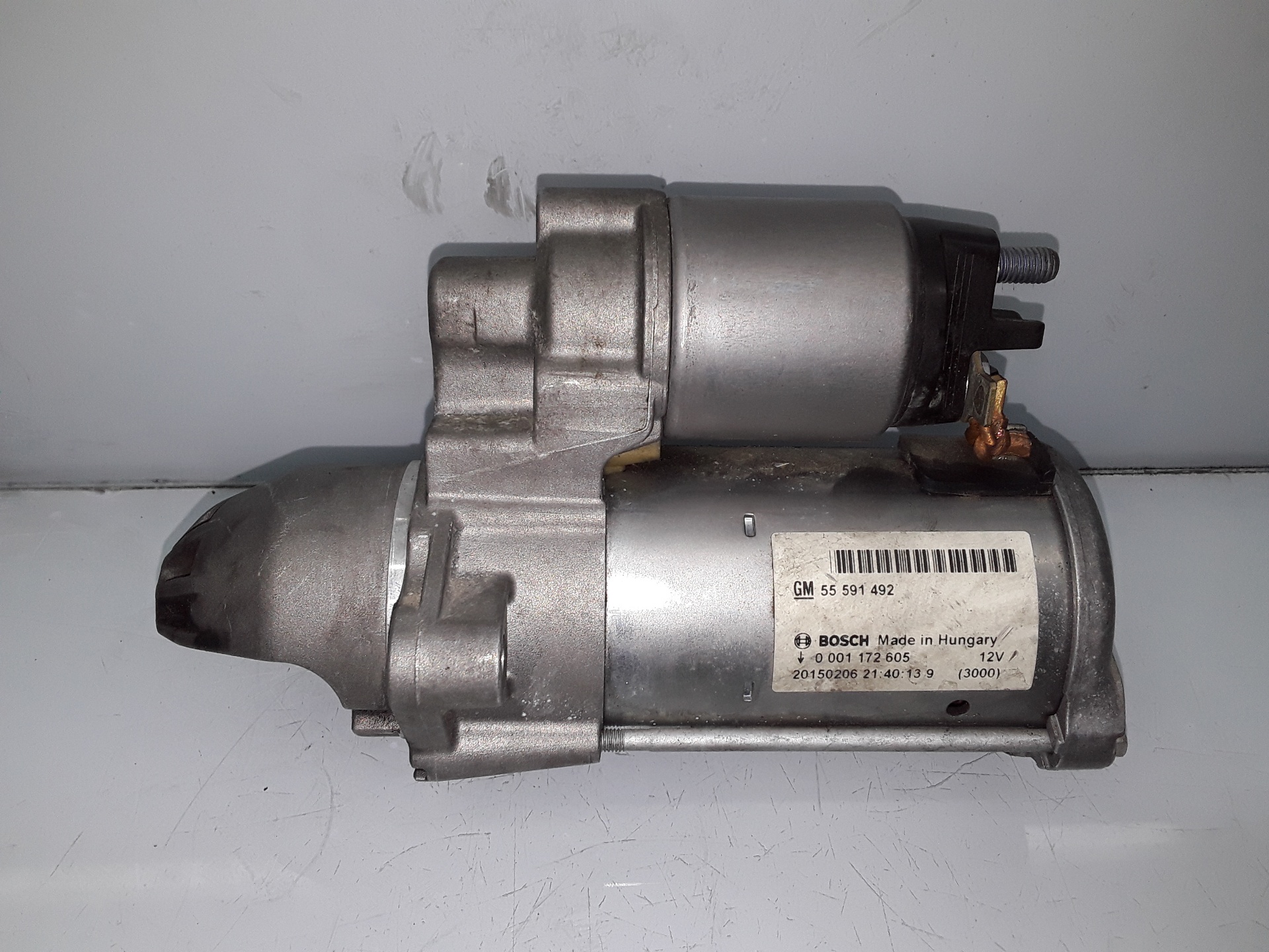 OPEL Corsa D (2006-2020) Starter Motor 0001172605 19246097