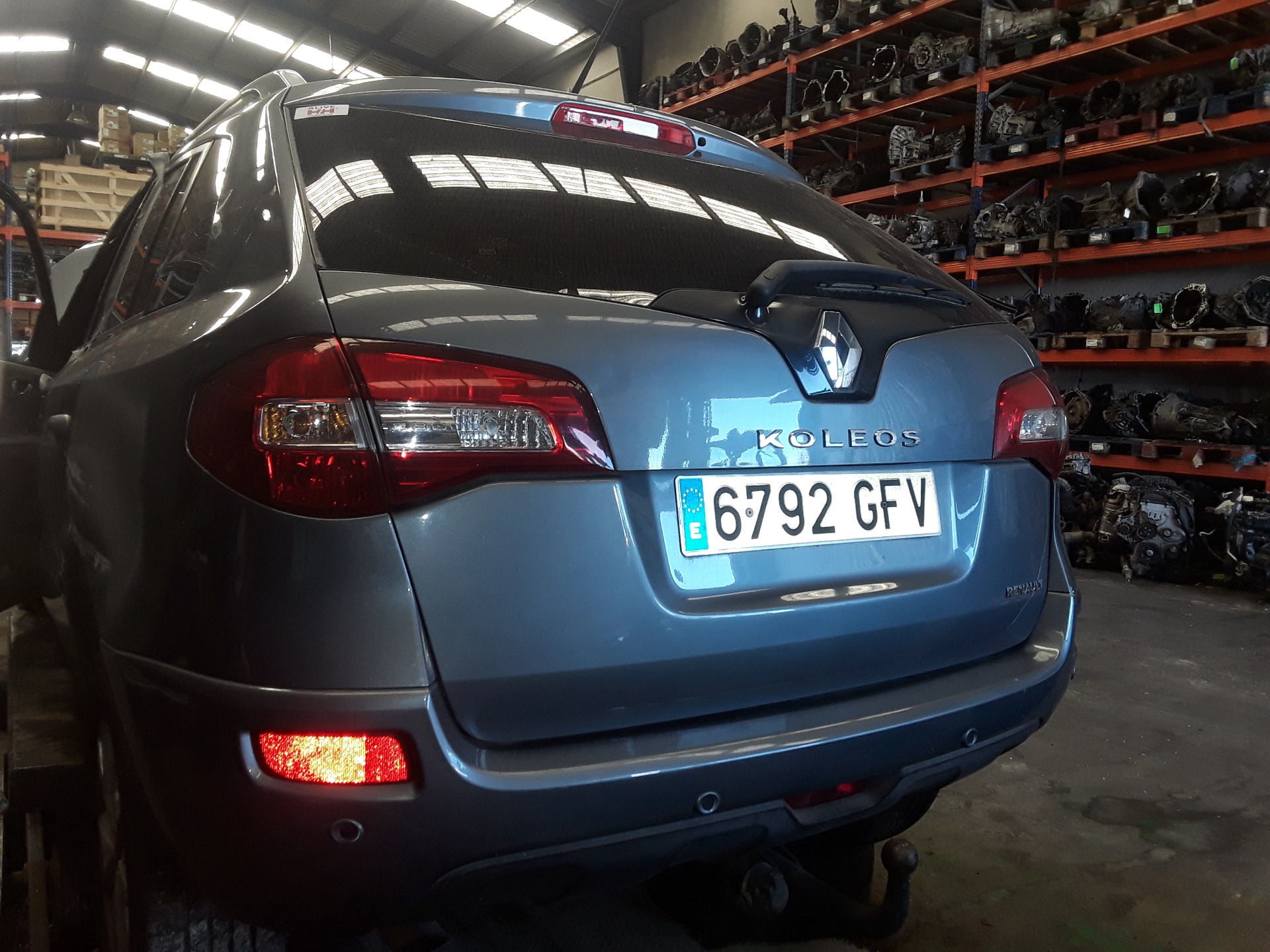 RENAULT Koleos 1 generation (2008-2016) Фонарь задний правый 26550JY05A 25177365