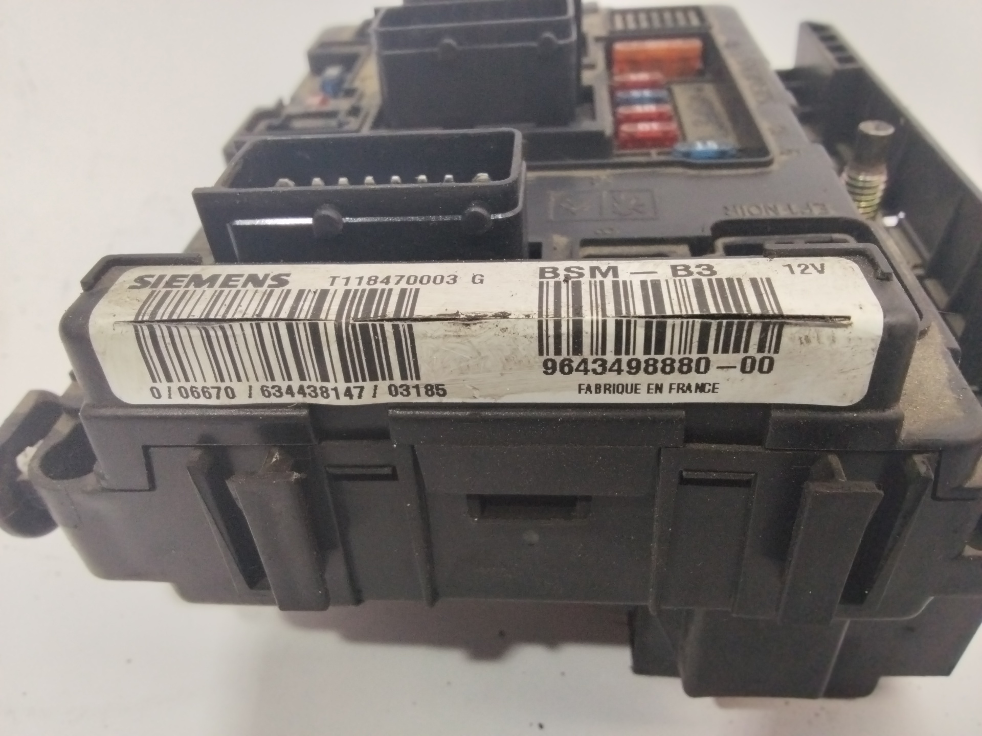 Sicherungskasten 6FZEW7J4,6FZ 964349888000 de Citroen C5 i (dc_) 2001-2004 - pieza usada