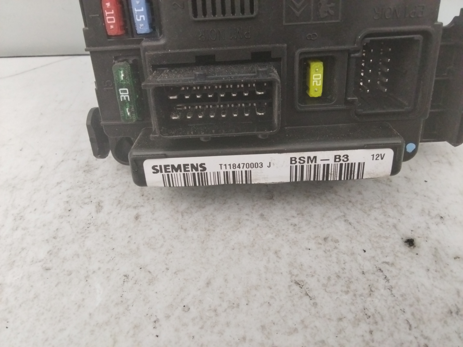 Fuse relay box 964349888000 de Citroen Xsara picasso (n68) 1999-2011 - pieza usada