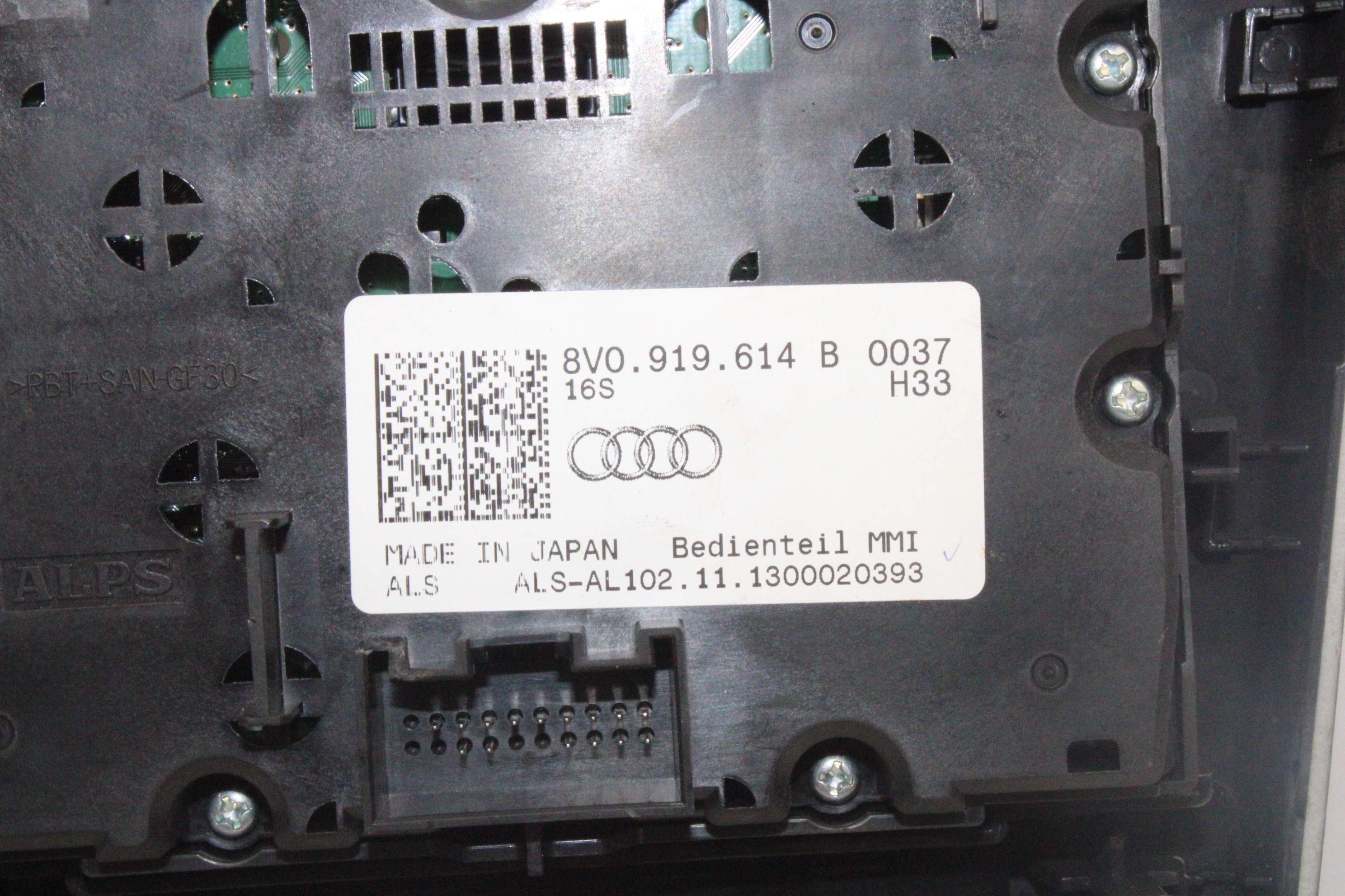 AUDI A3 8V (2012-2020) Перемикачі 8V0919614B 23722608