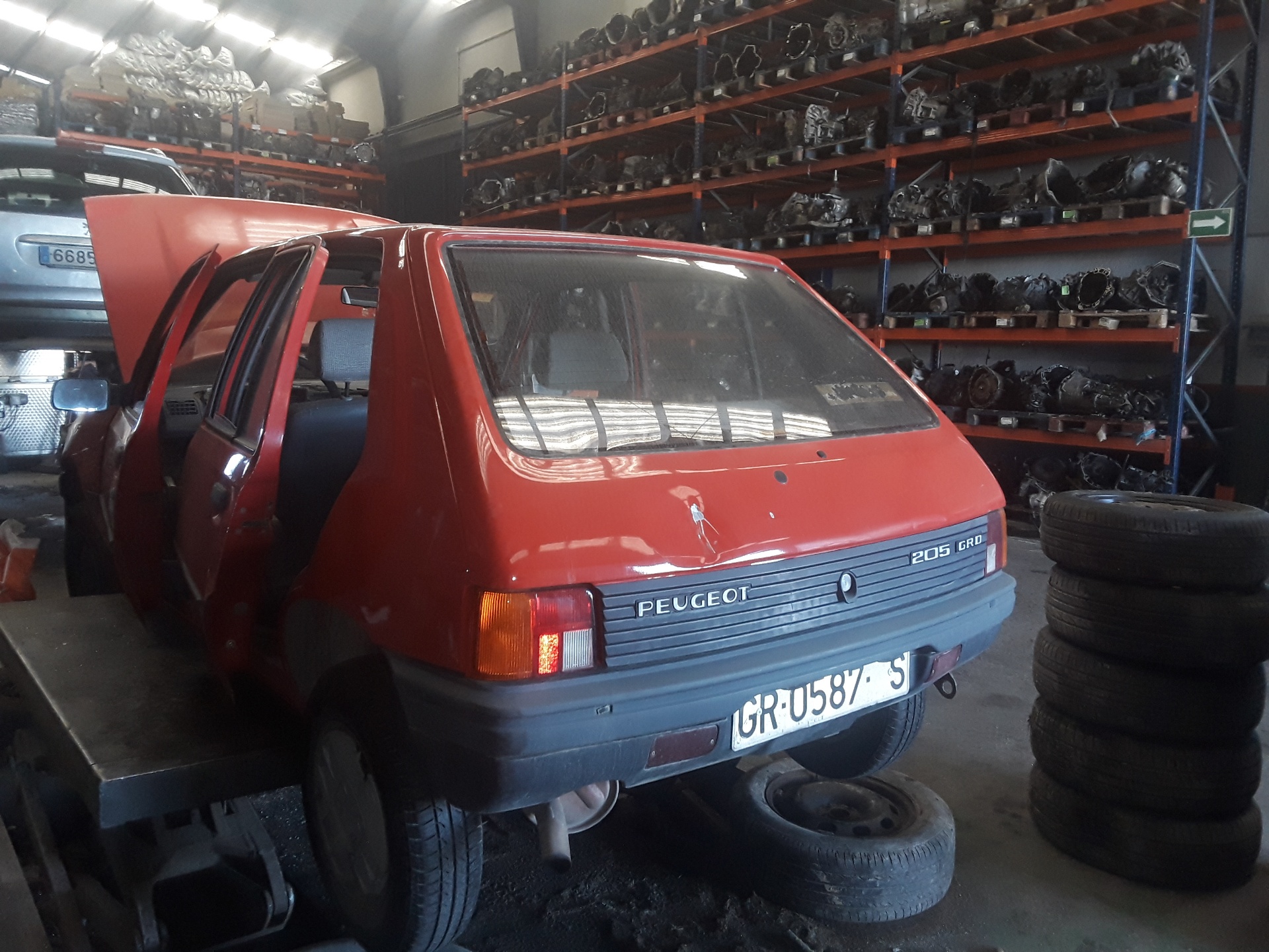 PEUGEOT 205 1 generation (1983-1998) Priekinių dešinių durų veidrodis NOTIENEREFERENCIA 22745503