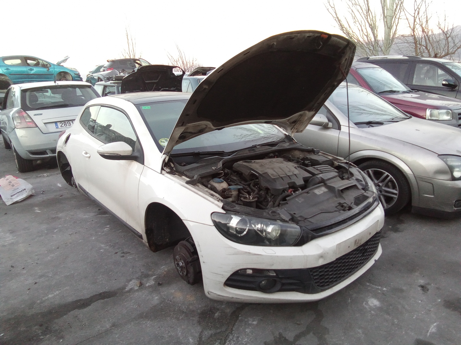 VOLKSWAGEN Scirocco 3 generation (2008-2020) Люк в крыше 6R0959591 23767425