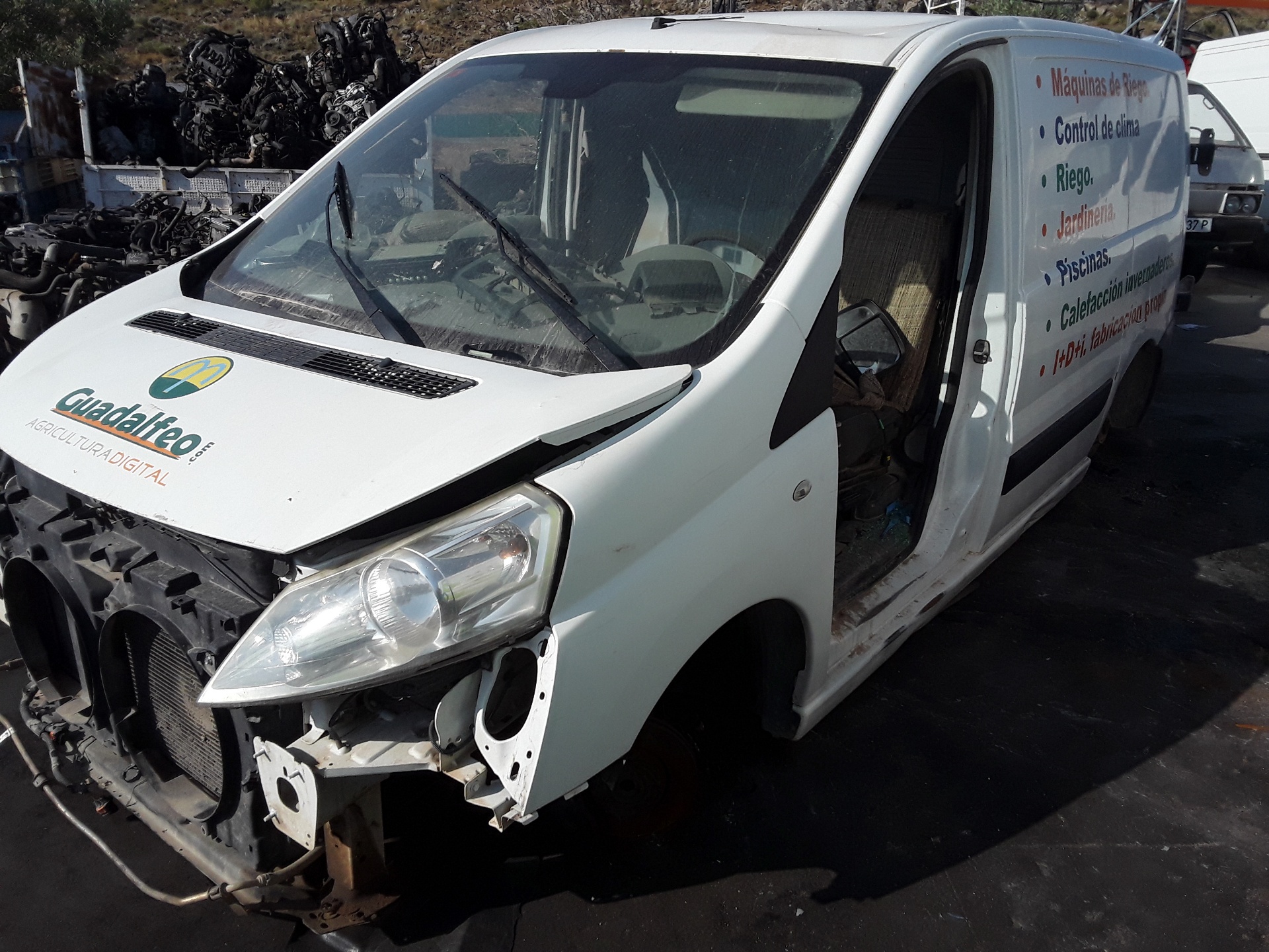 CITROËN Jumpy 2 generation (2007-2016) Right Side Sliding Door 25413944