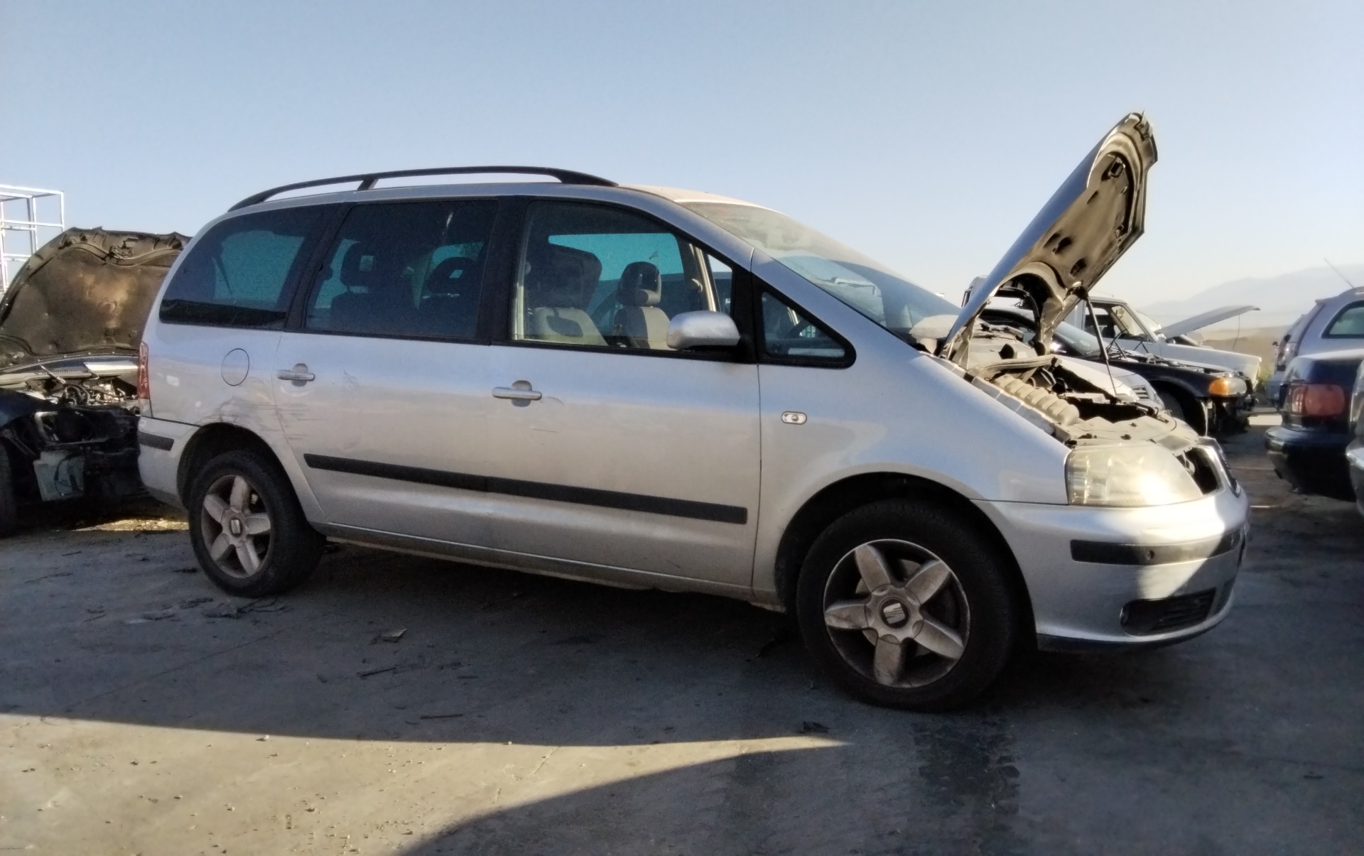 SEAT Alhambra 1 generation (1996-2010) Фара передняя правая 7M7941016M 26248853