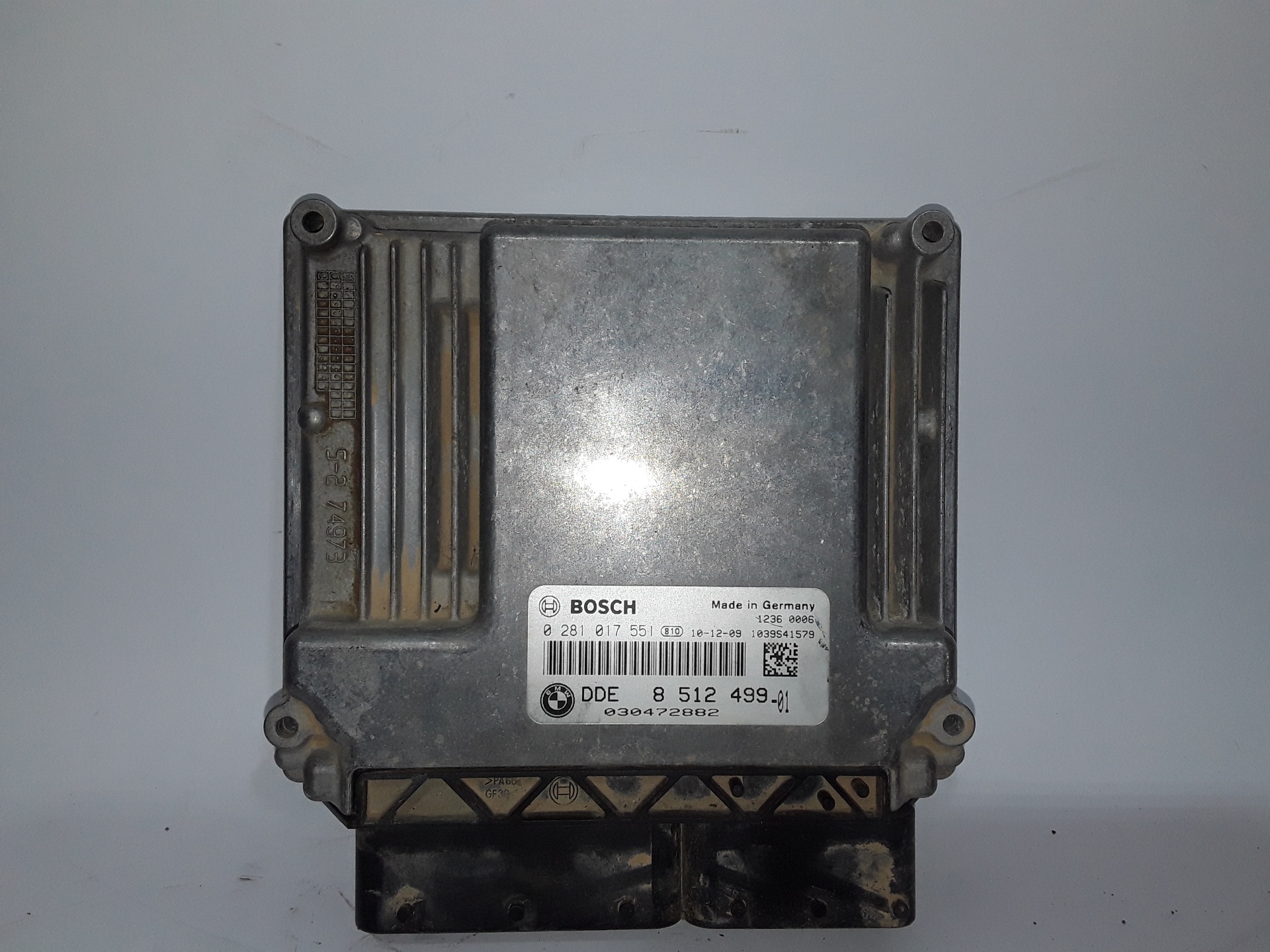 BMW X3 E83 (2003-2010) Motorkontrolenhed ECU 0281017551,DDE8512499 23674654