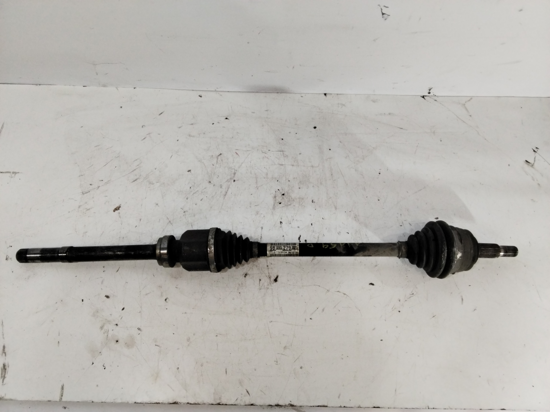 Front transmission rh 9H05 9809527980 de Peugeot 308 2015-2020 con 223394 km - pieza usada