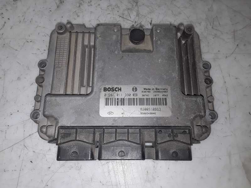 RENAULT Megane 2 generation (2002-2012) Блок управления двигателем 0281011390 19124640