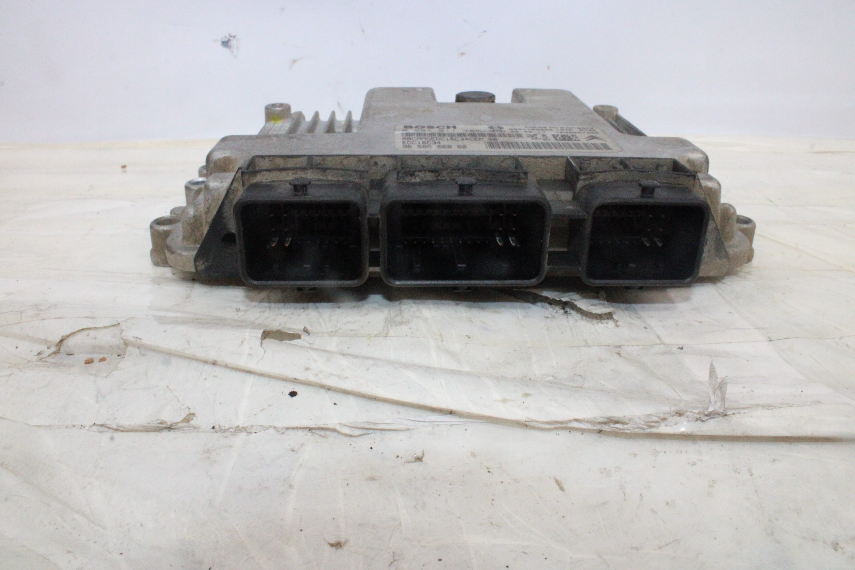 CITROËN C2 1 generation (2003-2009) Motorkontrollenhet ECU 9658556880 23768445