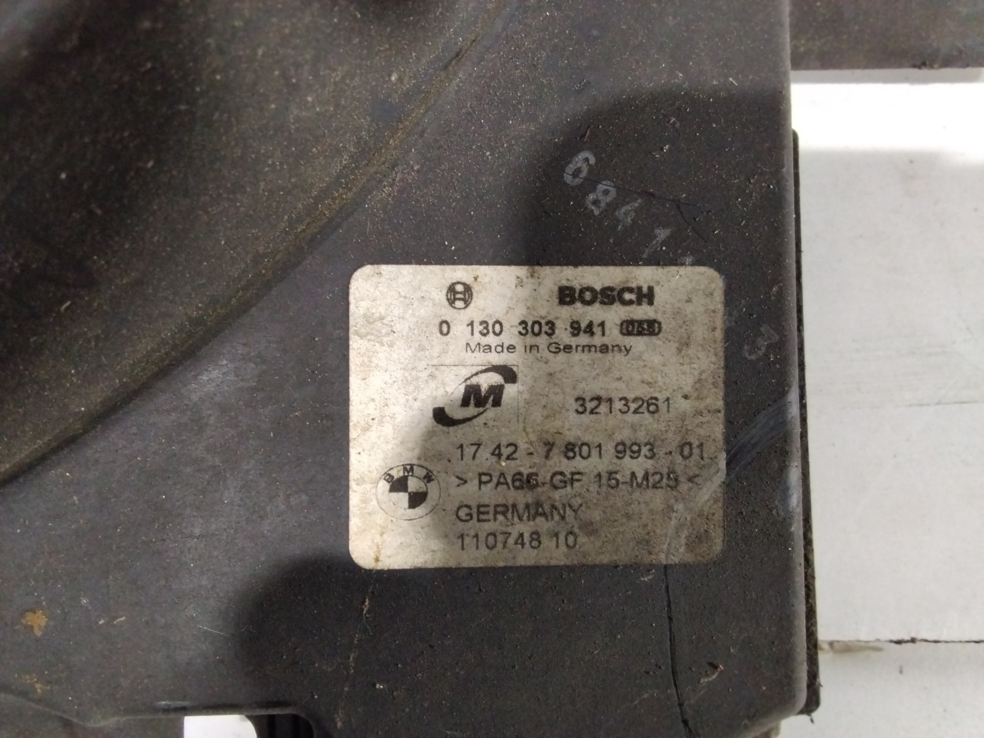 Electroventilador M47N204D4,204D4,N47 0130303941 de Bmw 1 (e87) 2007-2011 - pieza usada