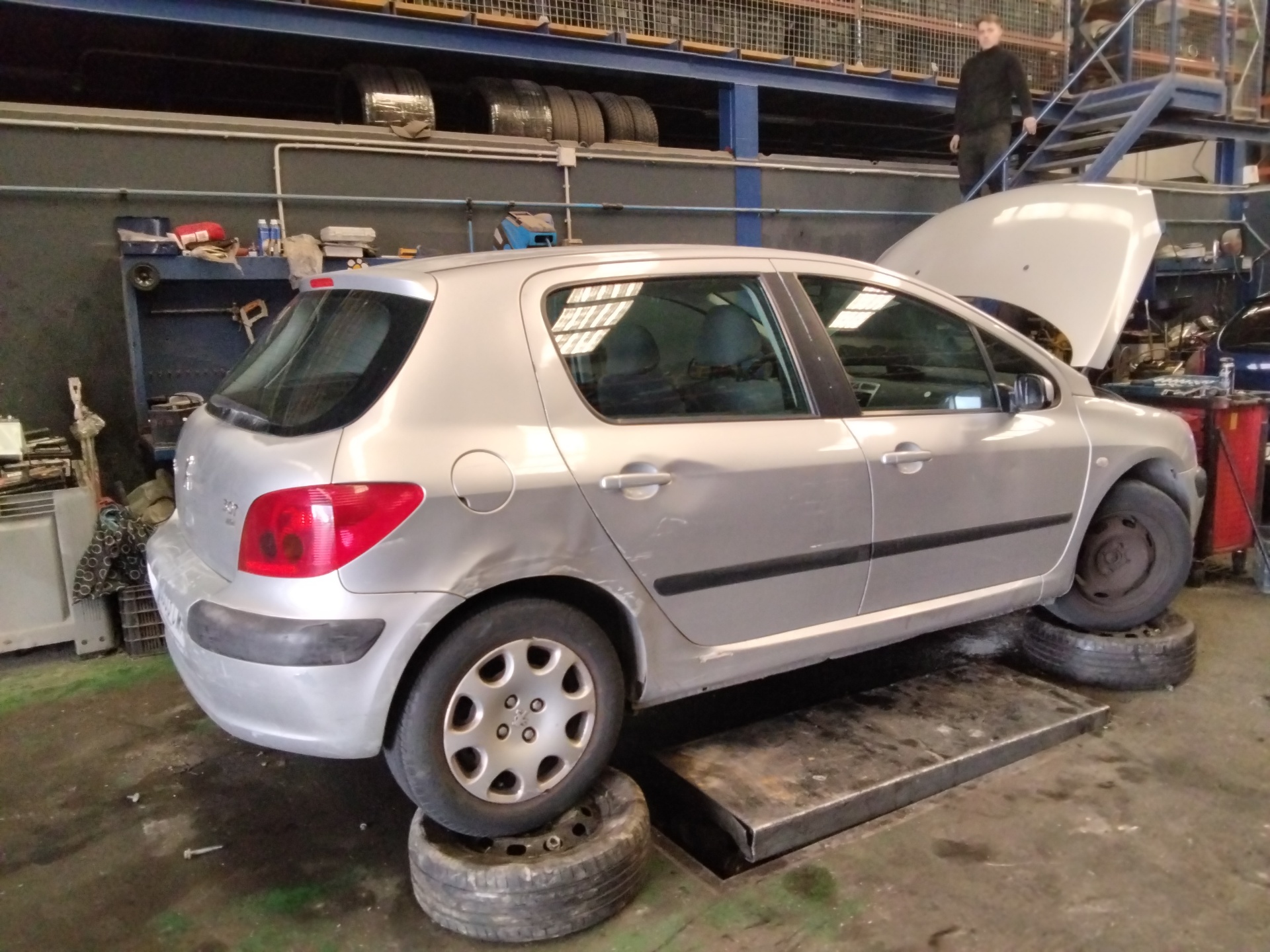 PEUGEOT 307 1 generation (2001-2008) Блок управления двигателем 5WS40133CT 23769592