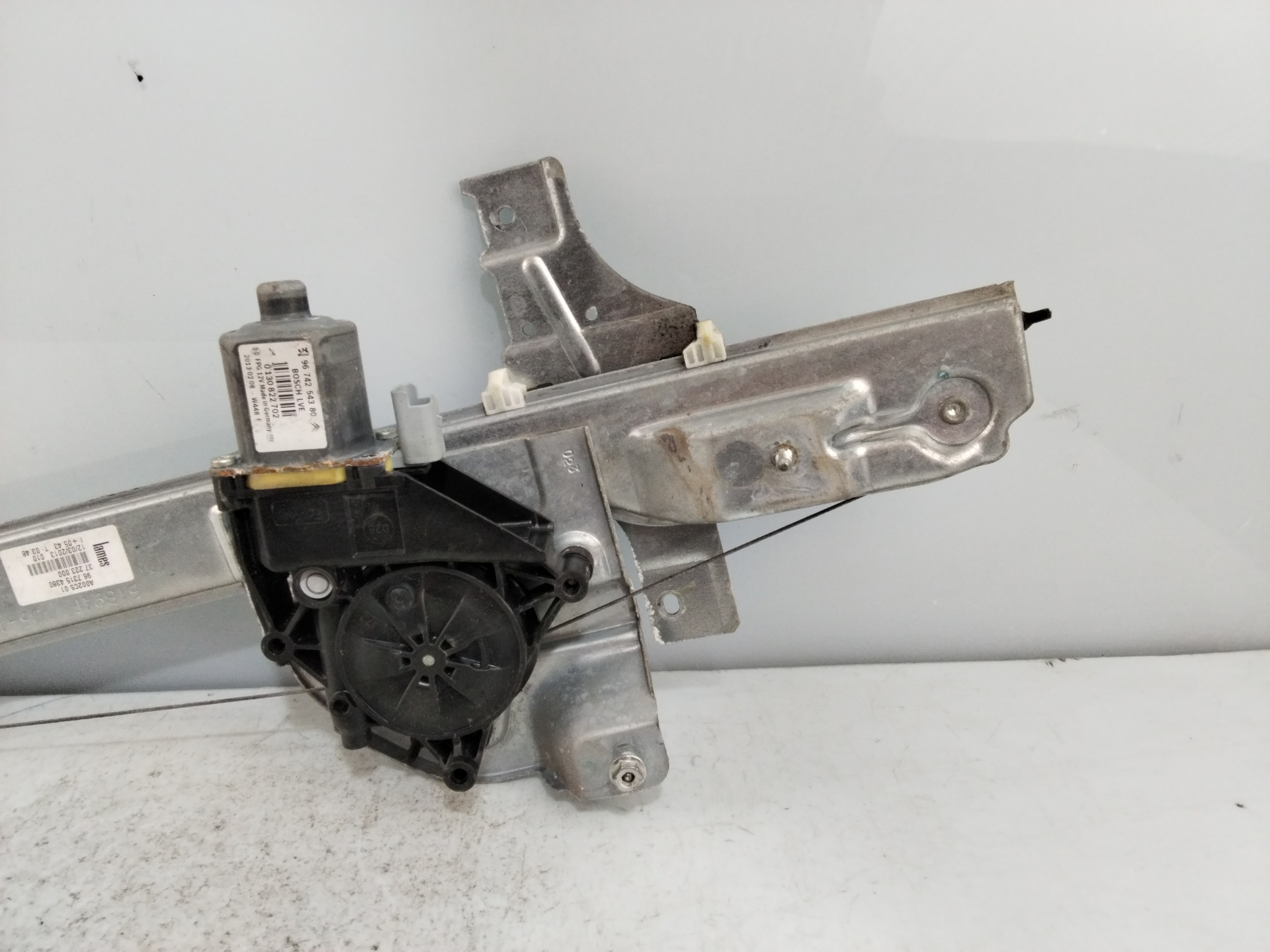 PEUGEOT 208 Peugeot 208 (2012-2015) Front Right Door Window Regulator 9673154380 25618358